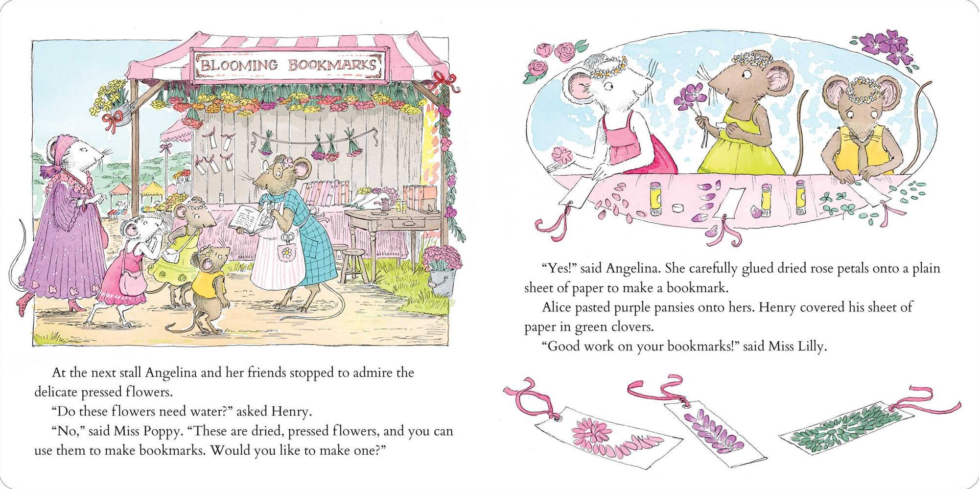 Angelina Ballerina and the Flower Show