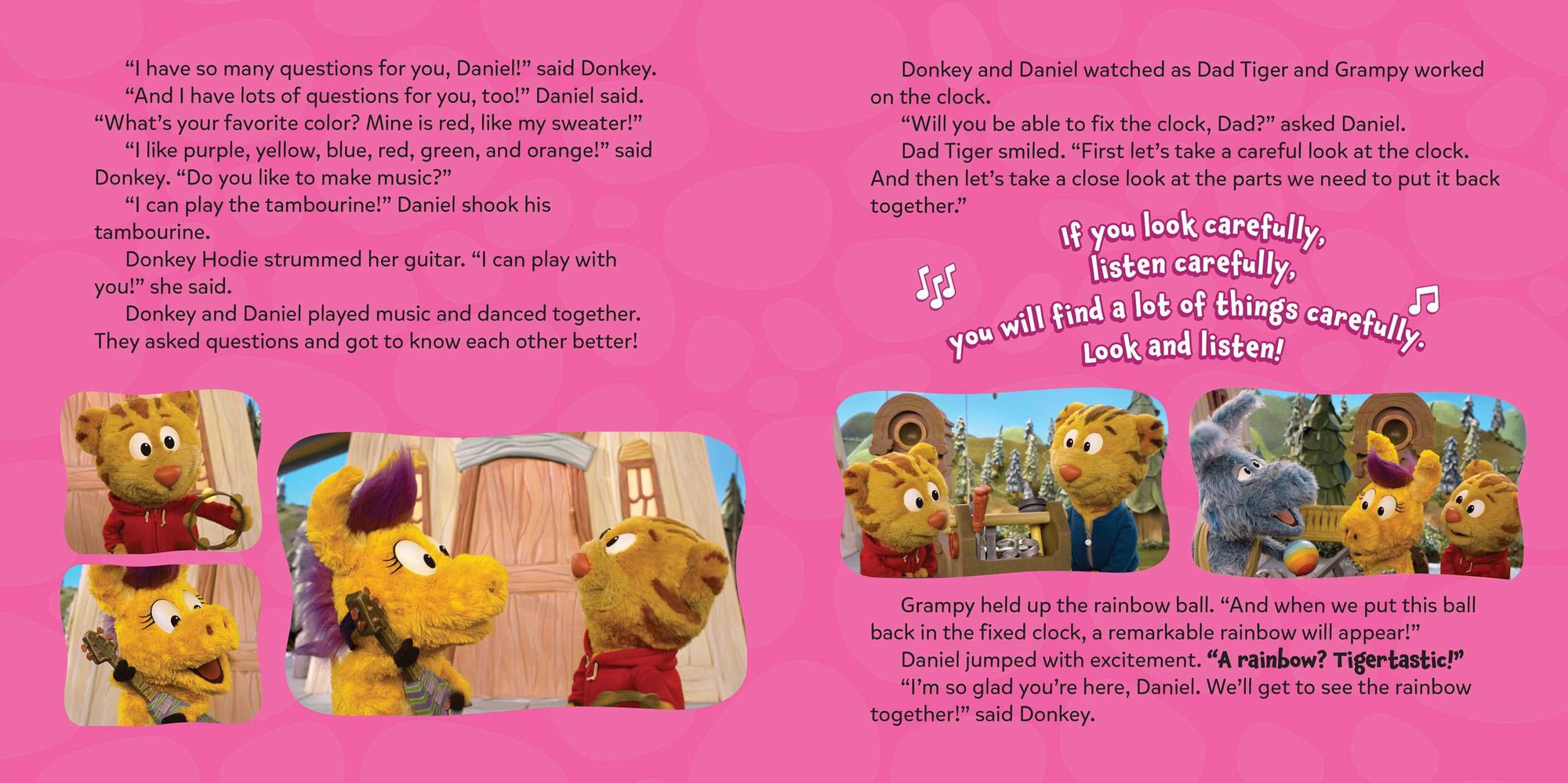 Donkey Hodie Meets Daniel Tiger