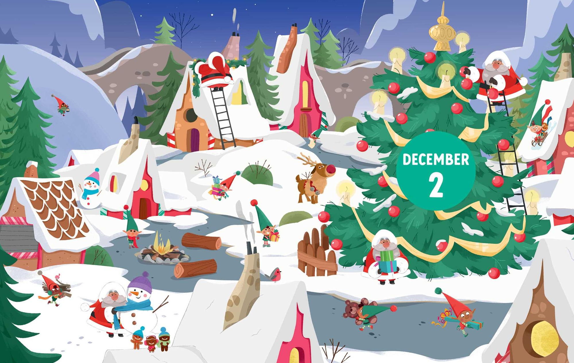 The Christmas Contest: An Advent Novel