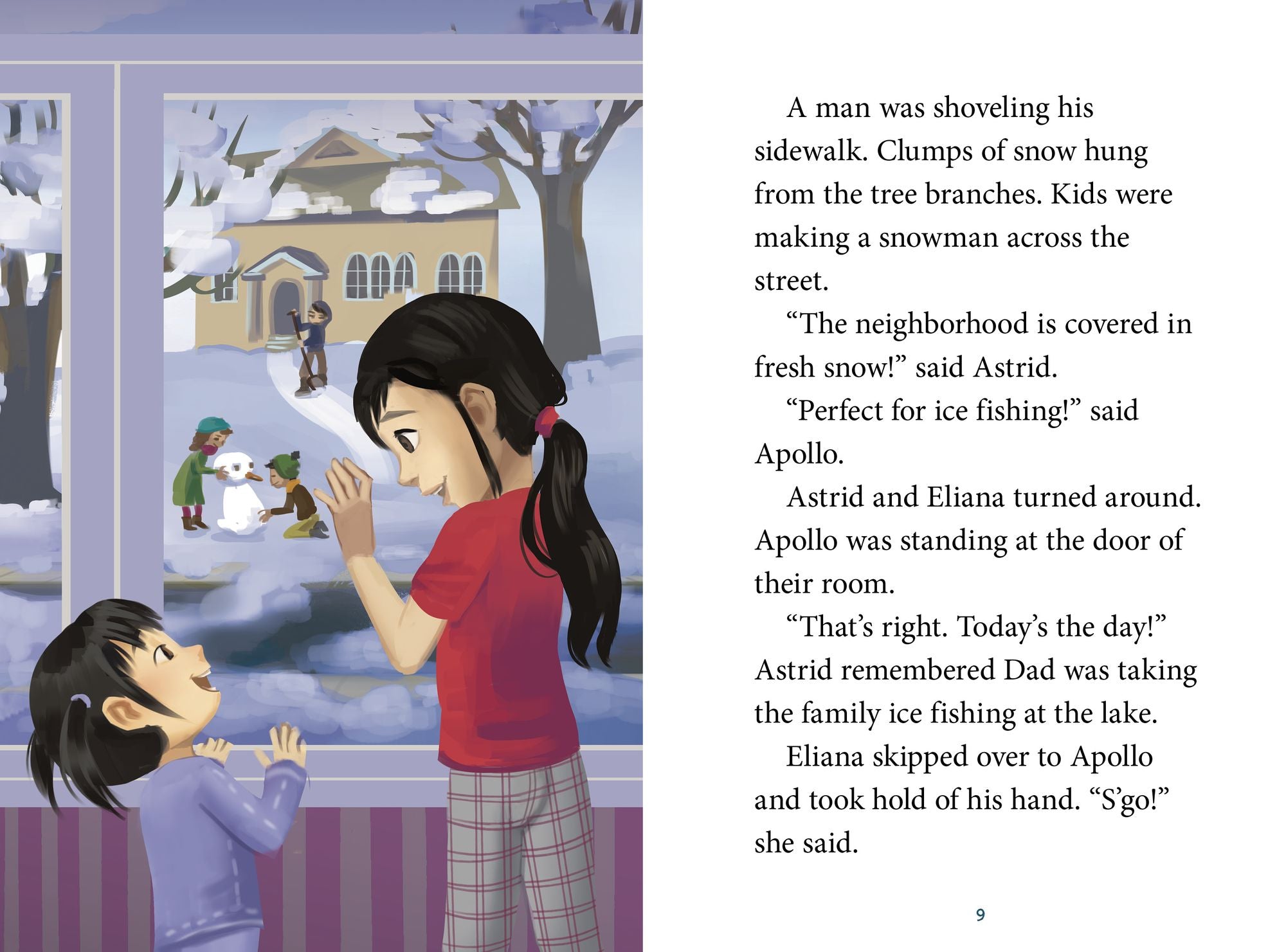 Astrid and Apollo and the Ice Fishing Adventure