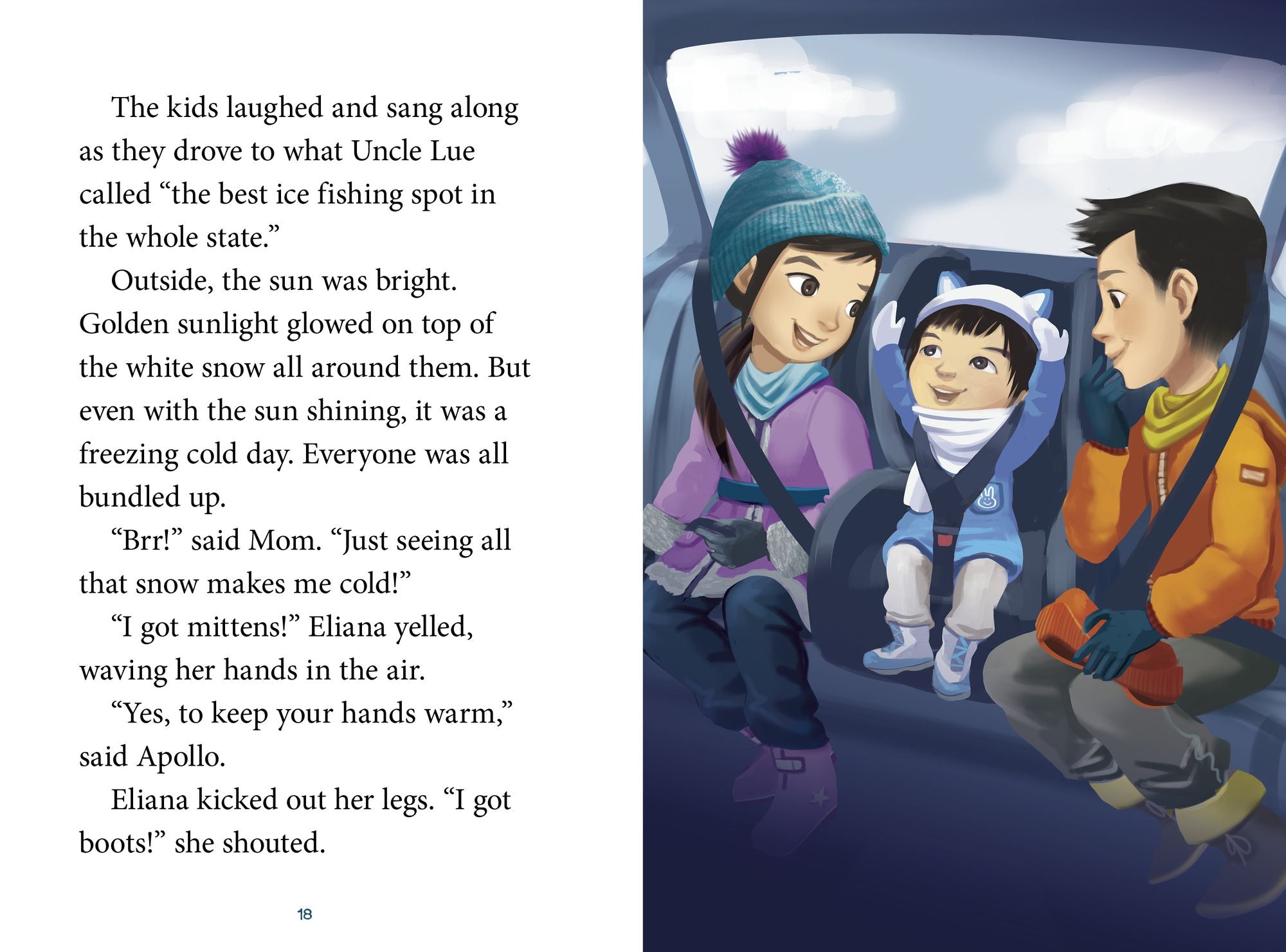 Astrid and Apollo and the Ice Fishing Adventure