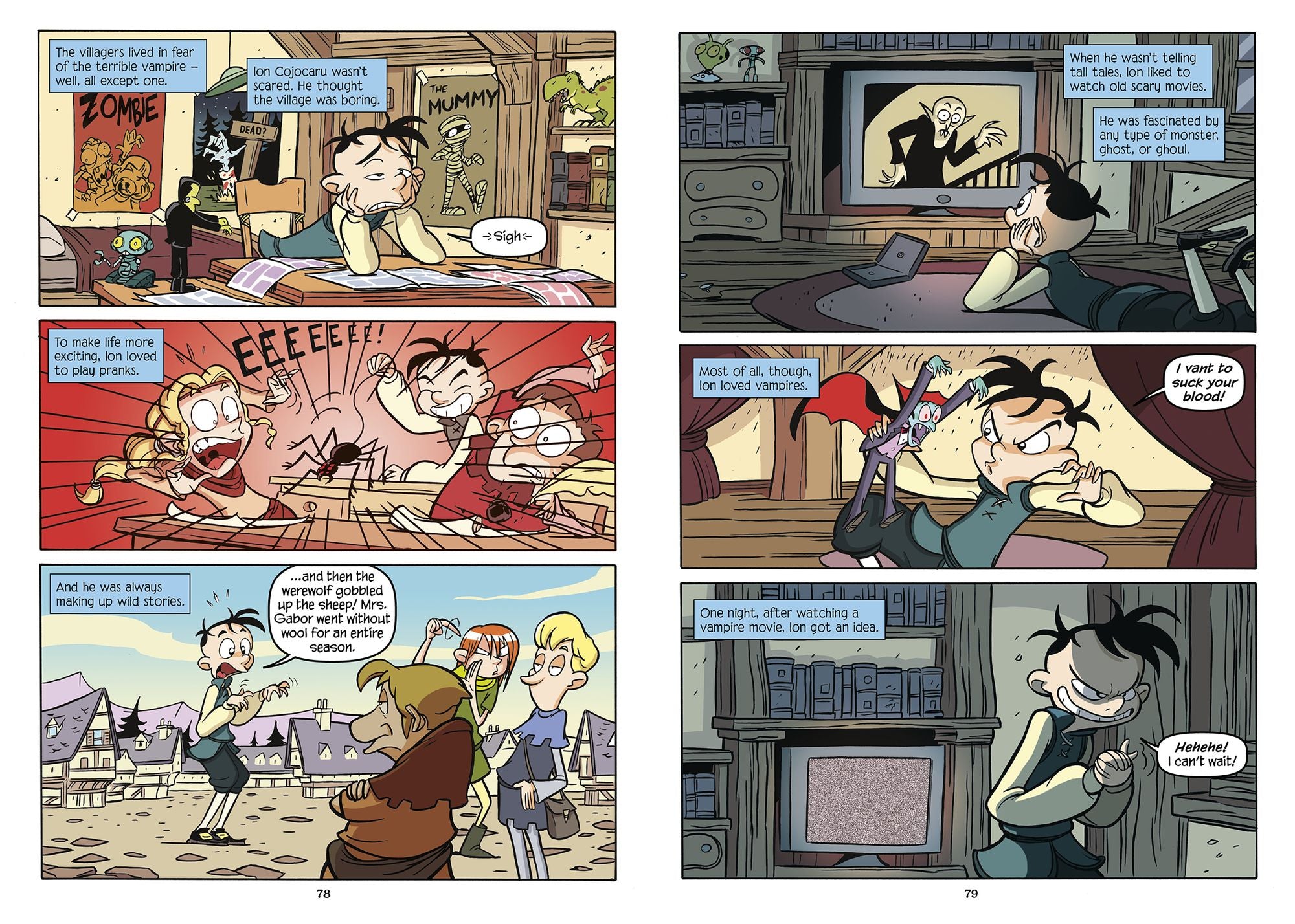 Far Out Fables: Five Full-Color Graphic Novels