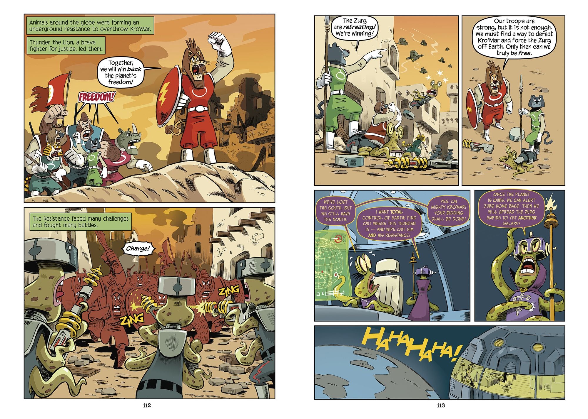Far Out Fables: Five Full-Color Graphic Novels