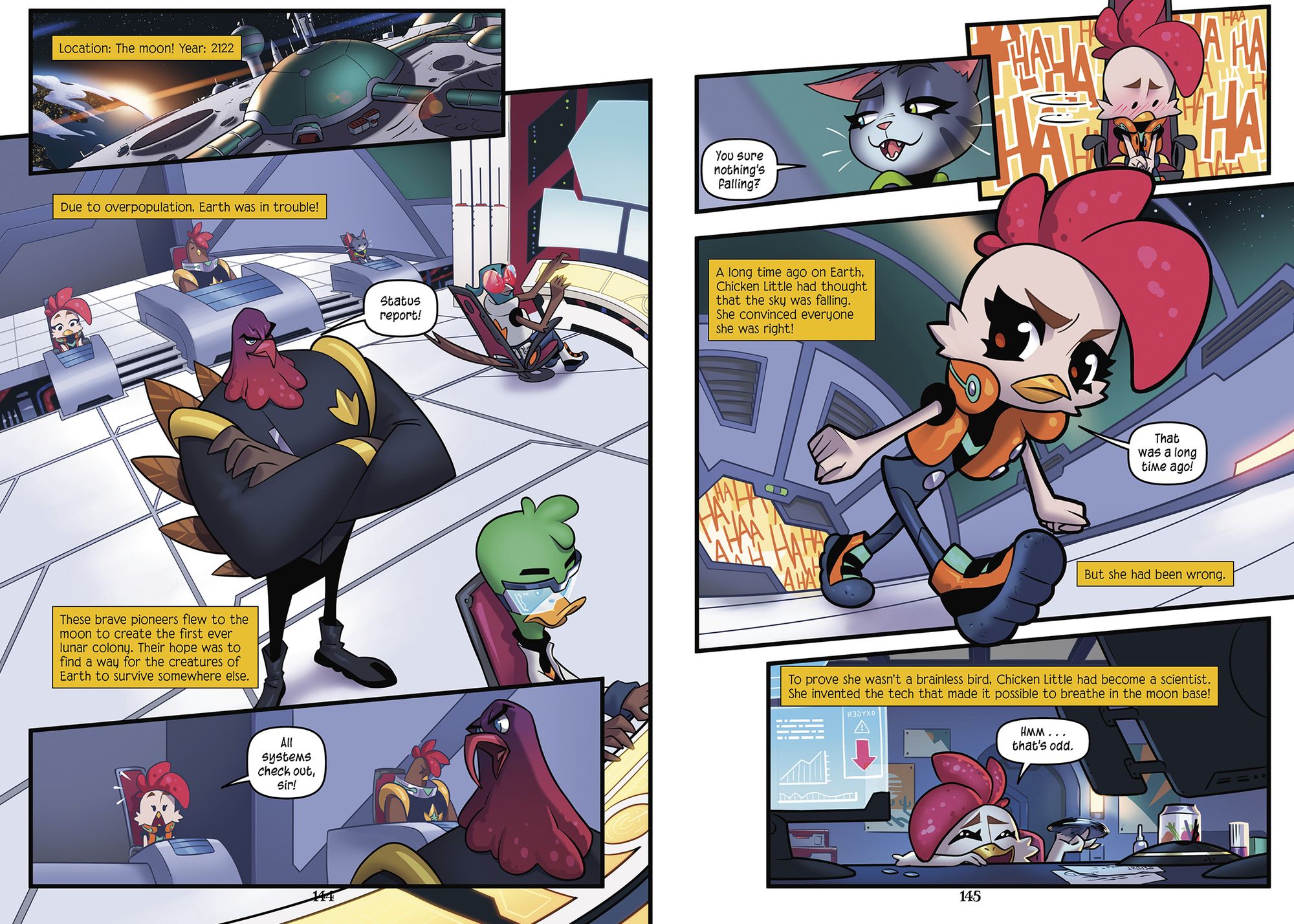Far Out Fables: Five Full-Color Graphic Novels