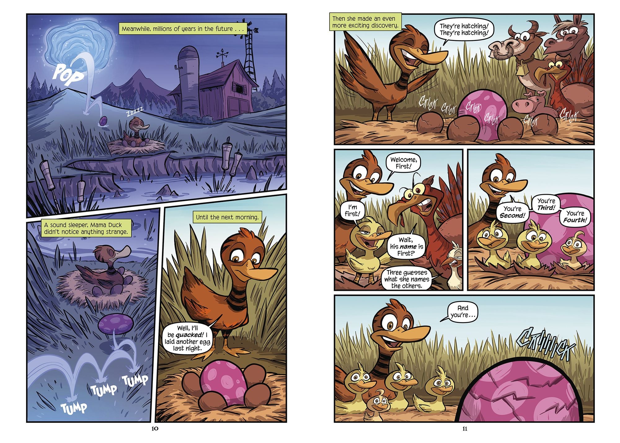 Far Out Fables: Five Full-Color Graphic Novels