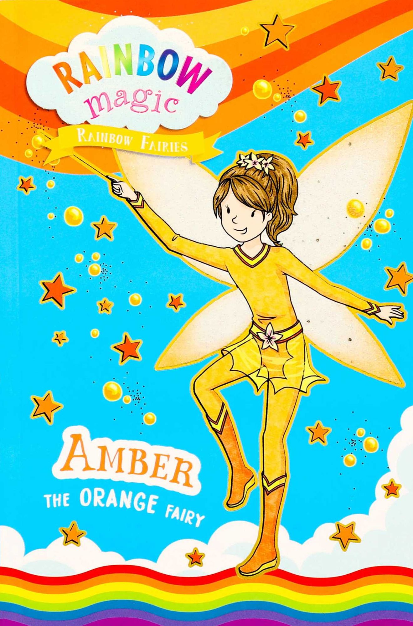 Rainbow Magic Rainbow Fairies Book #2: Amber the Orange Fairy