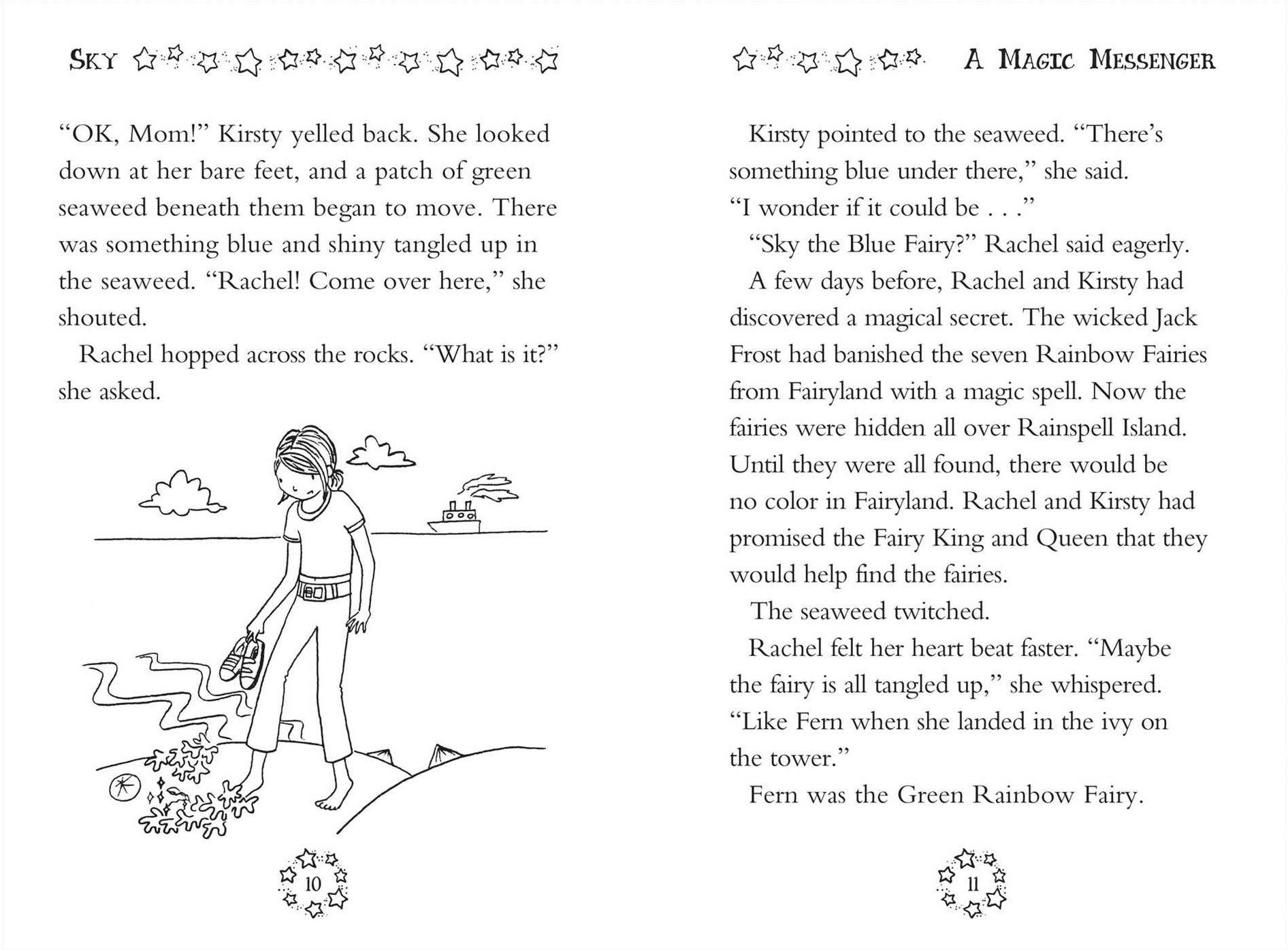 Rainbow Magic Rainbow Fairies Book #5: Sky the Blue Fairy