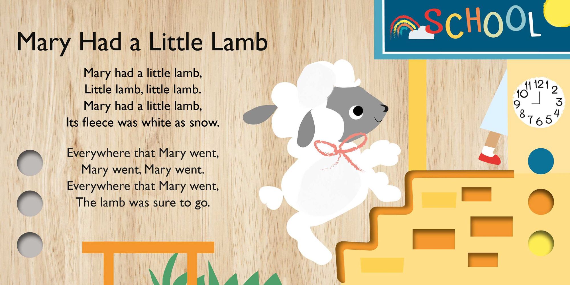 Touch and Trace Nursery Rhymes: The Wheels on the Bus