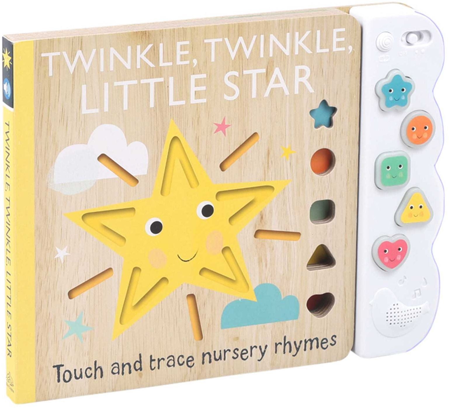 Touch and Trace Nursery Rhymes: Twinkle, Twinkle Little Star with 5-Buttton Light and Sound