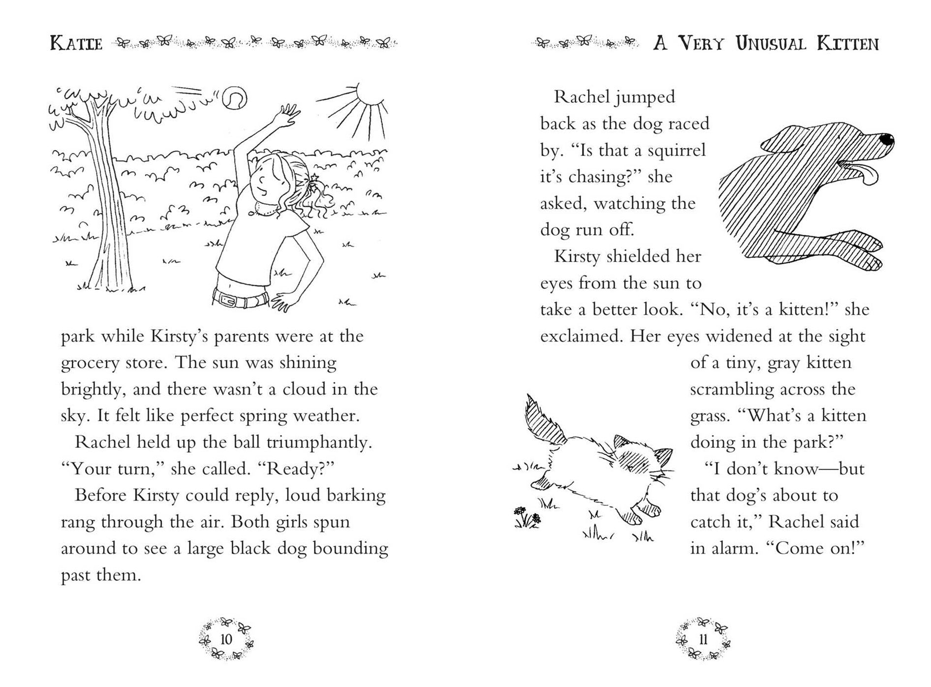 Rainbow Magic Pet Fairies Book #1: Katie the Kitten Fairy