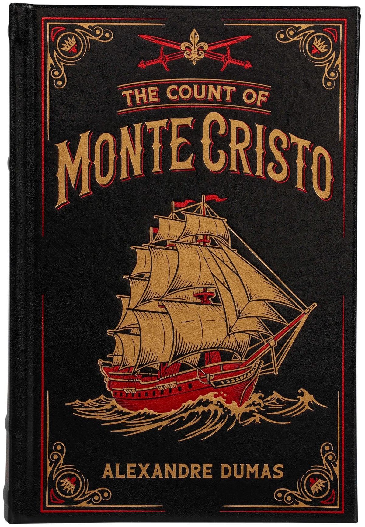 The Count of Monte Cristo (Deluxe Leatherbound Edition) - Historical Fiction, Revenge Classic by Alexandre Dumas (Leather-Bound Classics)
