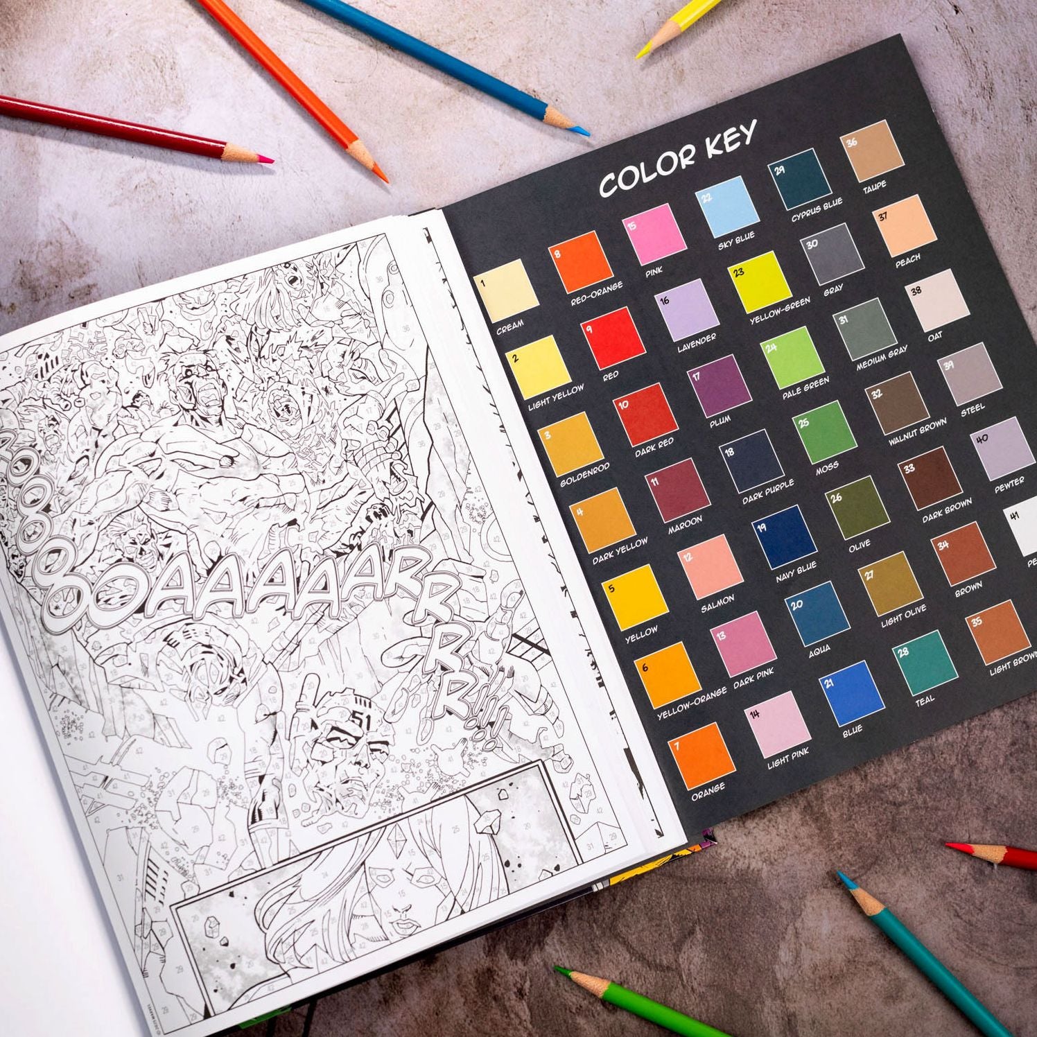 Marvel Zombies Color-by-Number