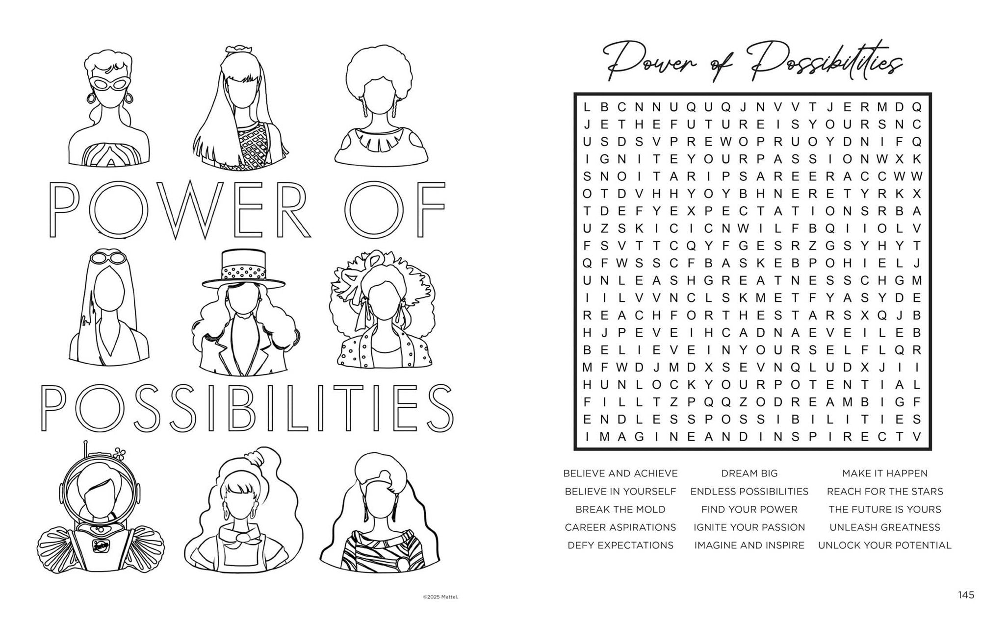 Barbie Word Search, Quips, Quotes, and Coloring Book