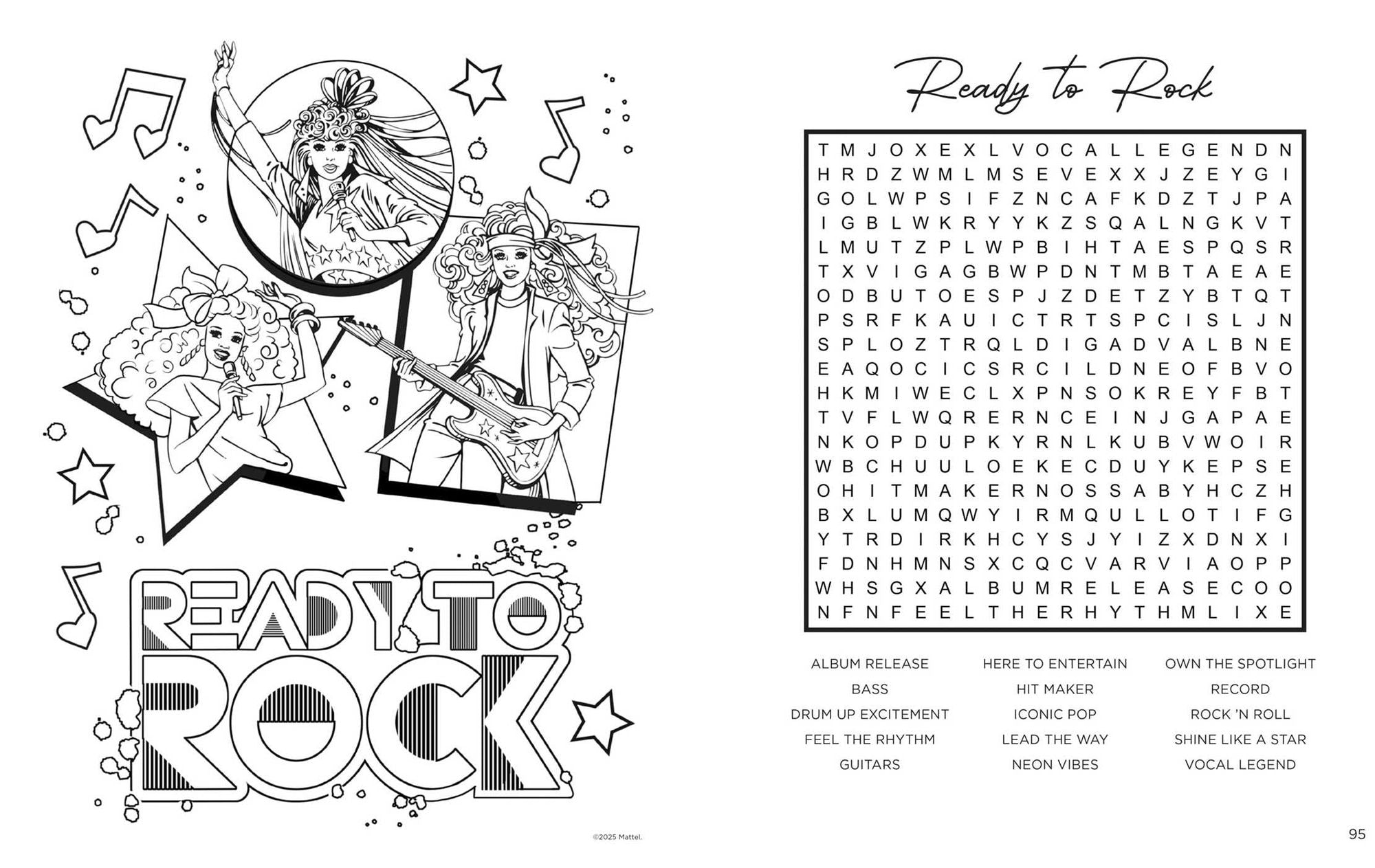 Barbie Word Search, Quips, Quotes, and Coloring Book