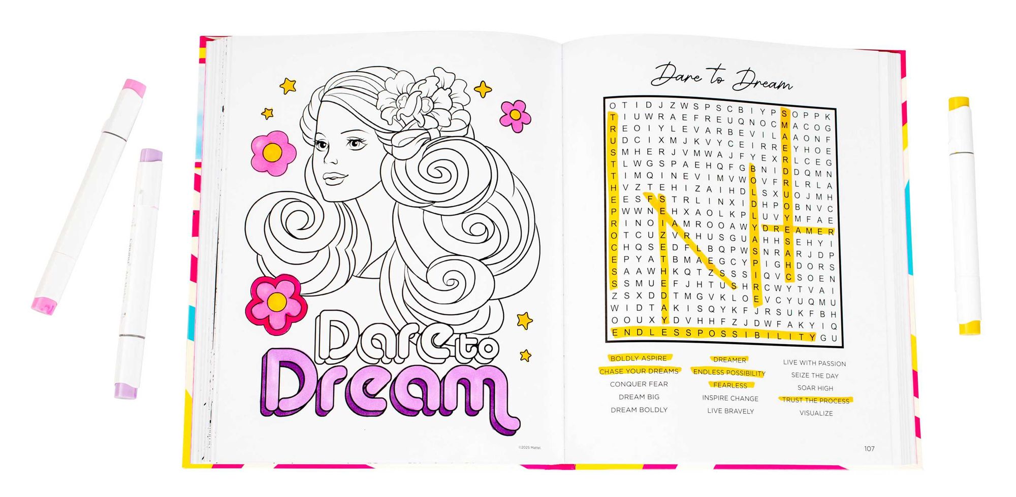 Barbie Word Search, Quips, Quotes, and Coloring Book