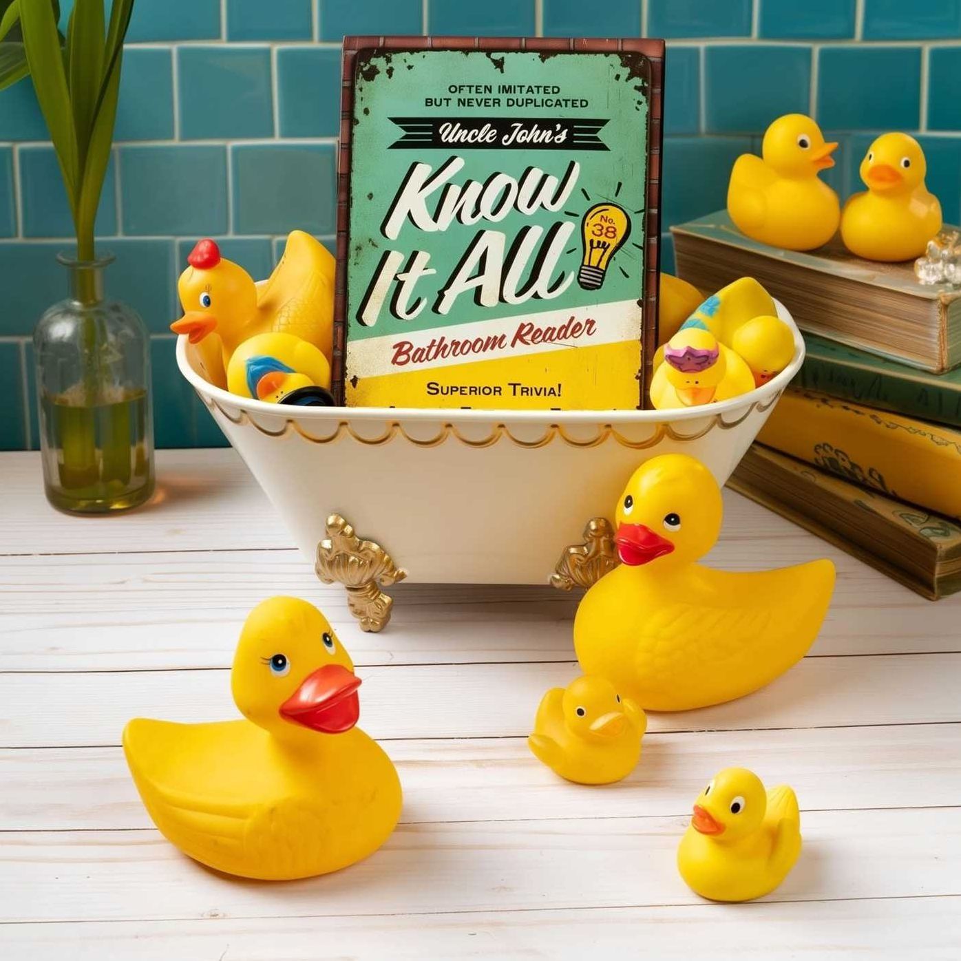 Uncle John's Know It All Bathroom Reader: Superior Trivia! Amazing Facts and Figures!