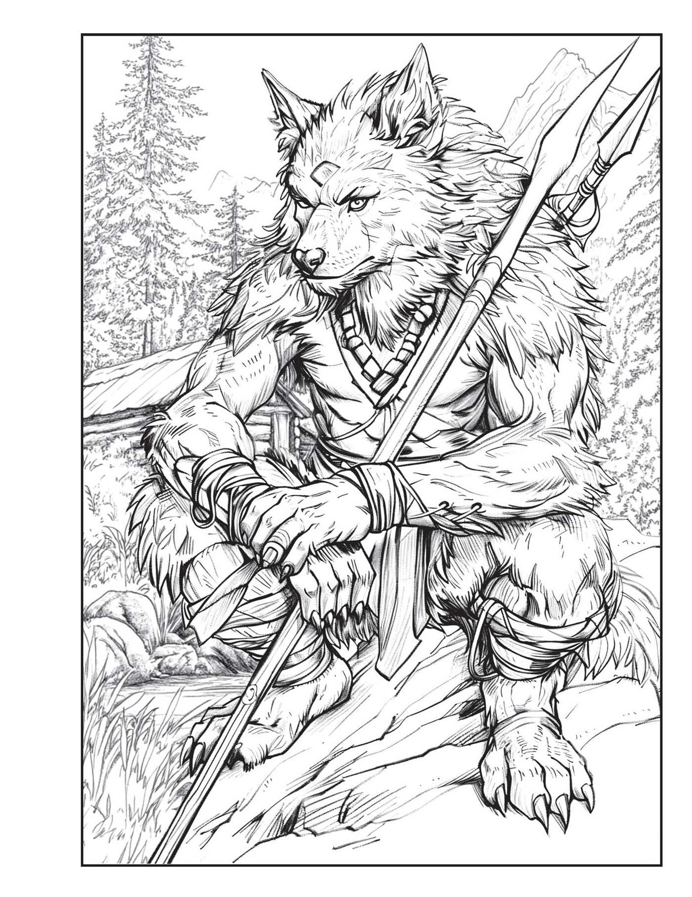 Fantastic Creatures Coloring