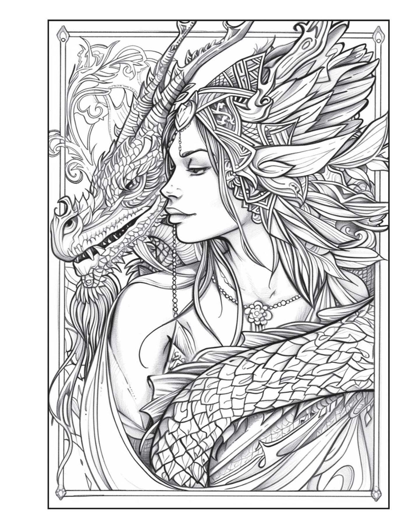 Fantastic Creatures Coloring