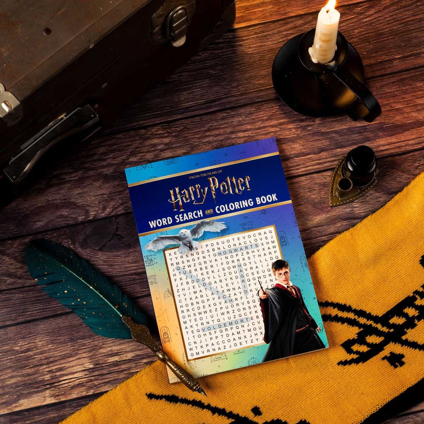 Harry Potter Word Search and Coloring Book