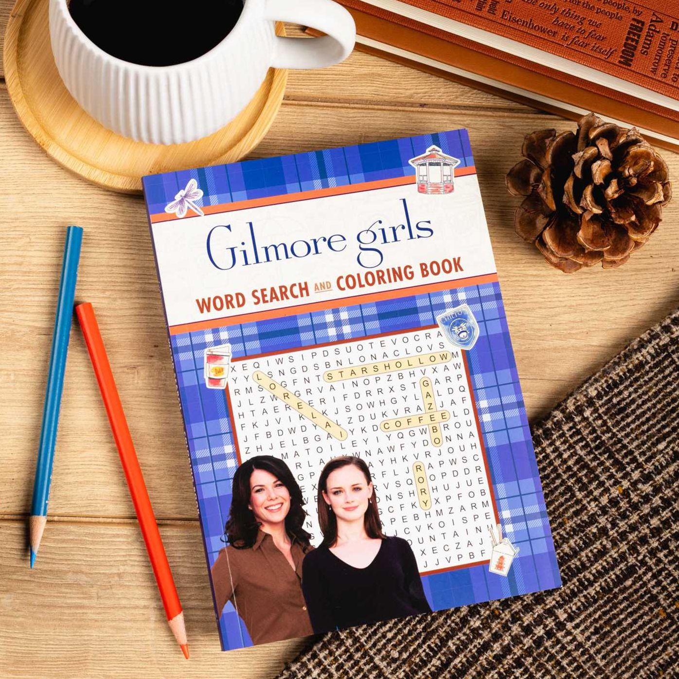 Gilmore Girls Word Search and Coloring Book