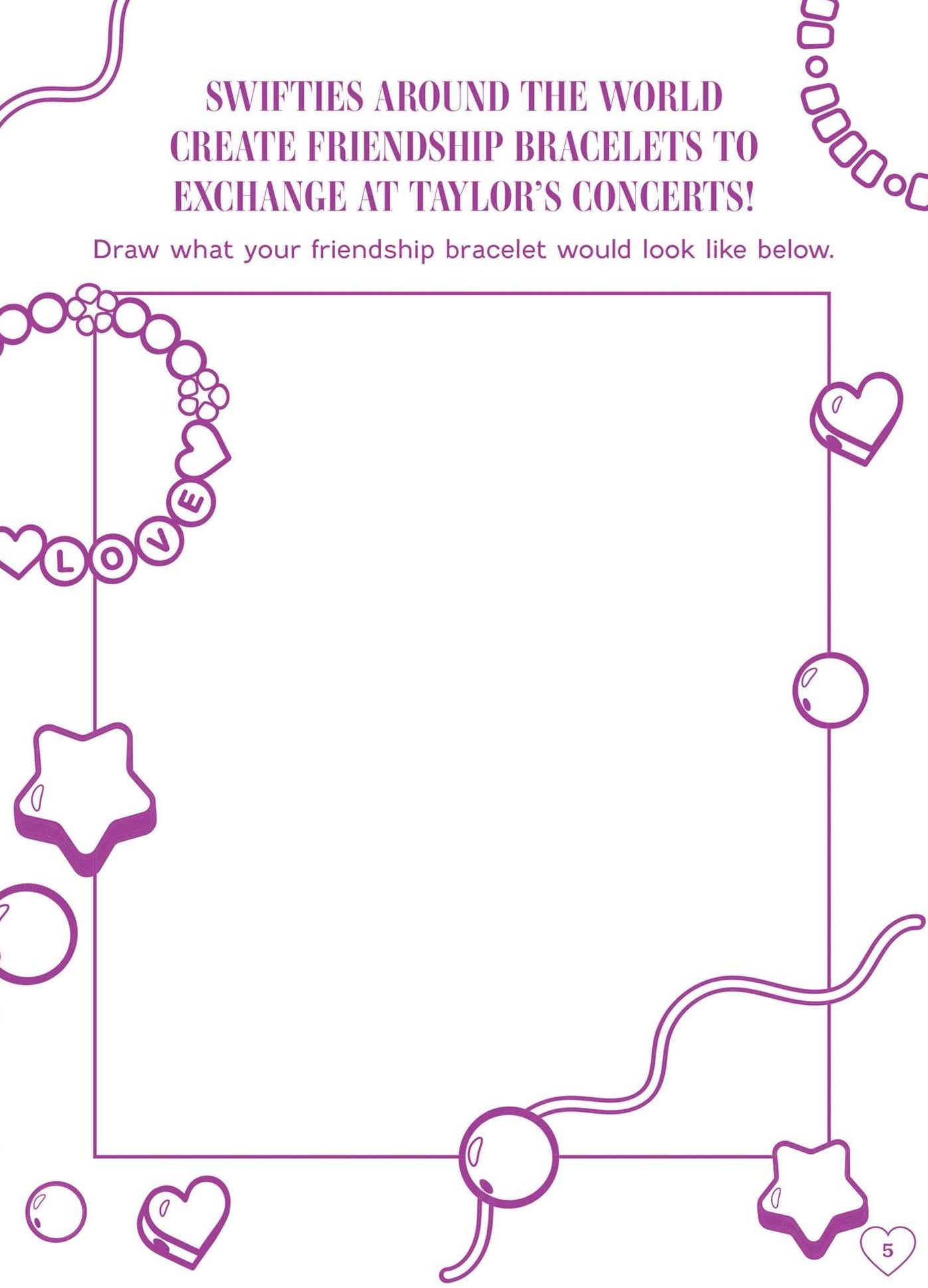 Taylor's World! Coloring and Activity Book with 50+ Stickers & Stackable Markers!