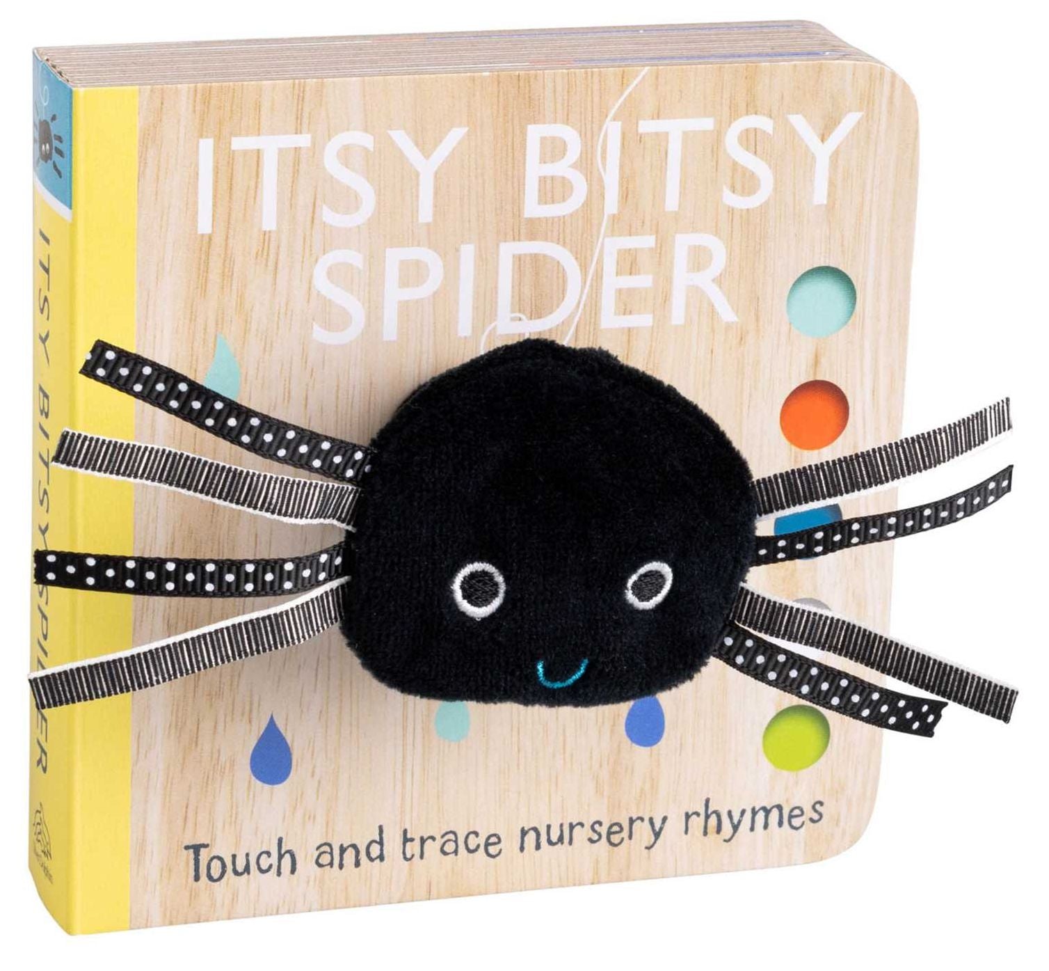 Touch and Trace Nursery Rhymes: Itsy Bitsy Spider Finger Puppet Book