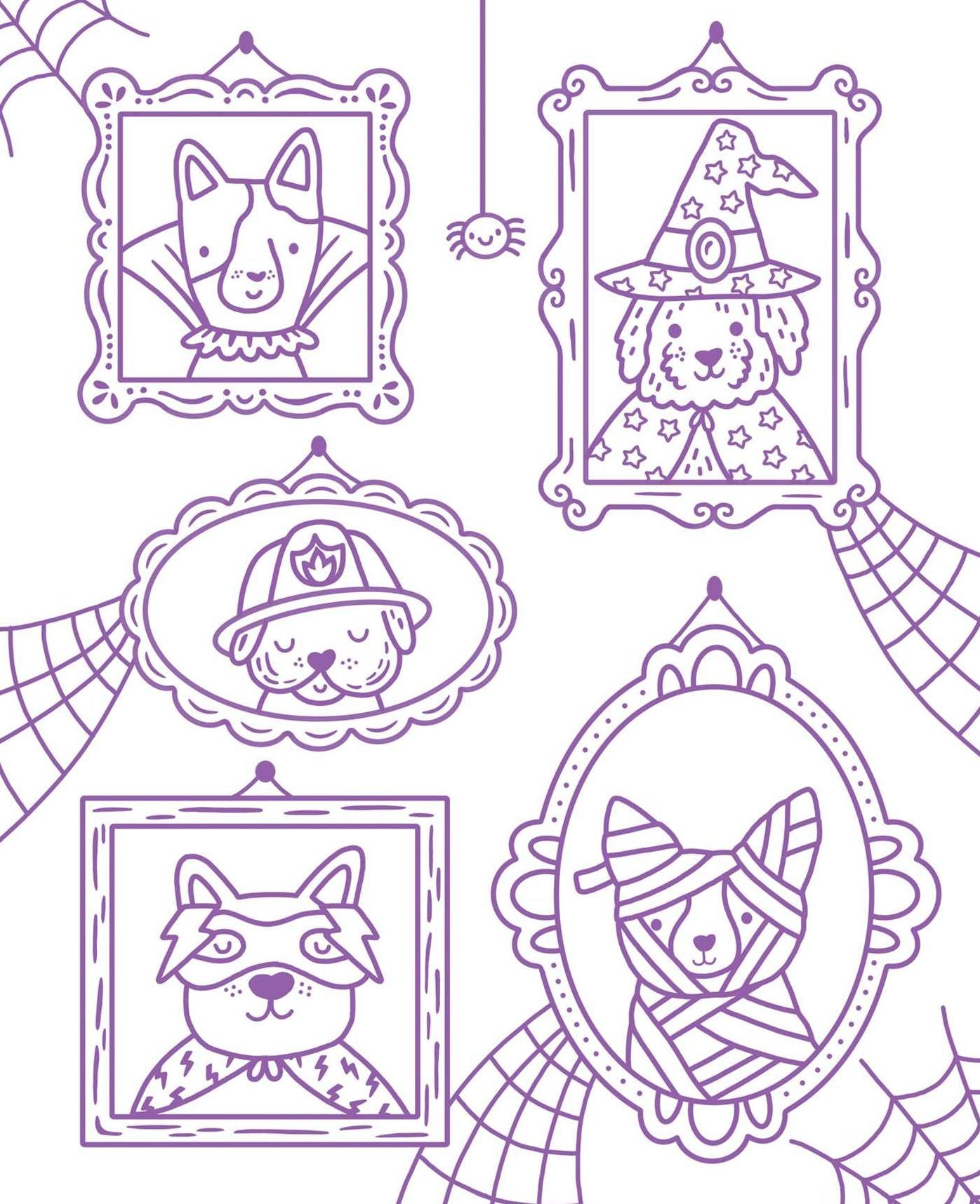 ColorWorld: Spooky Sweet Halloween: Plus 35+ Glow-in-the-Dark Stickers and Over 30 Pages to Color!