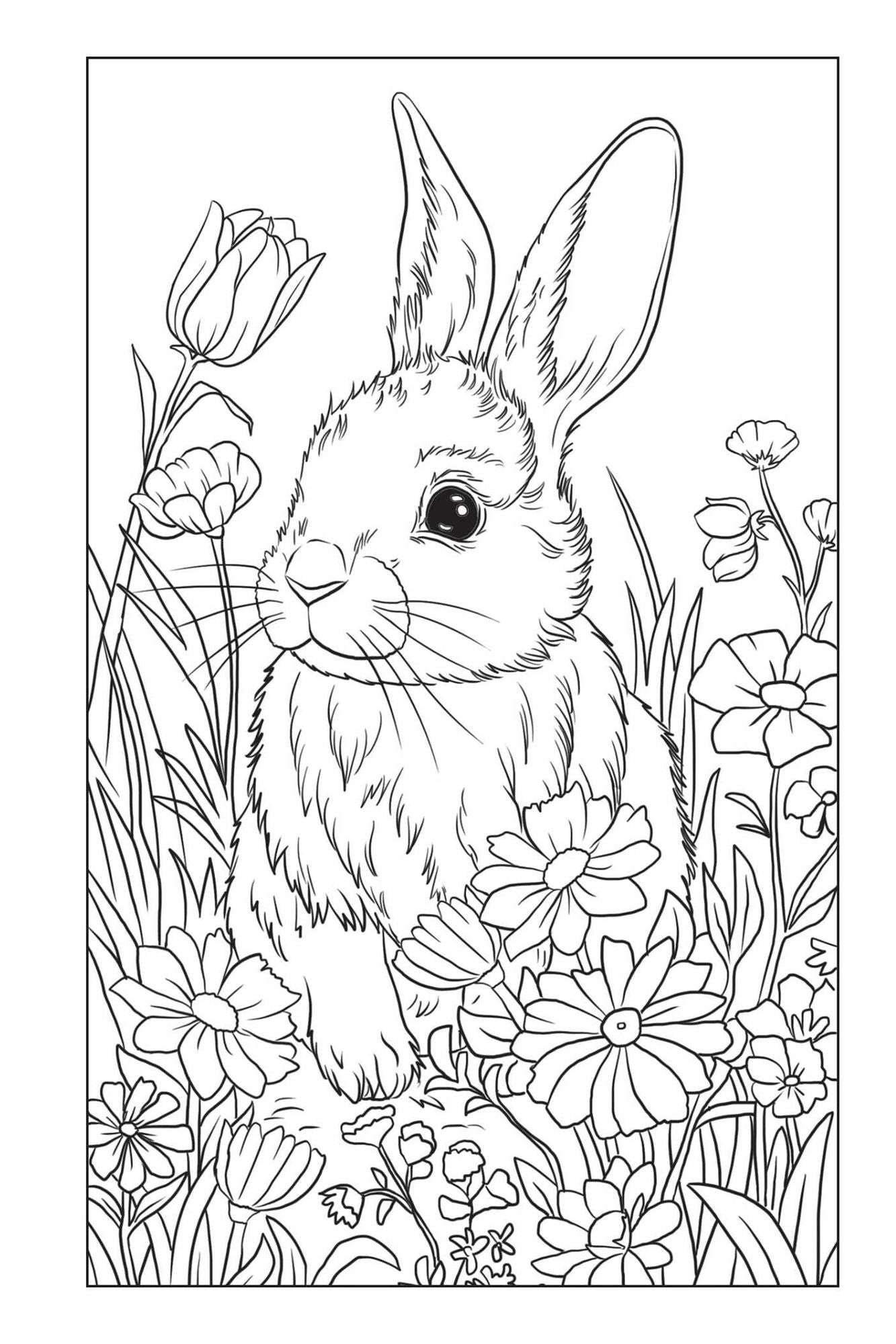 Blossoms and Blooms Coloring