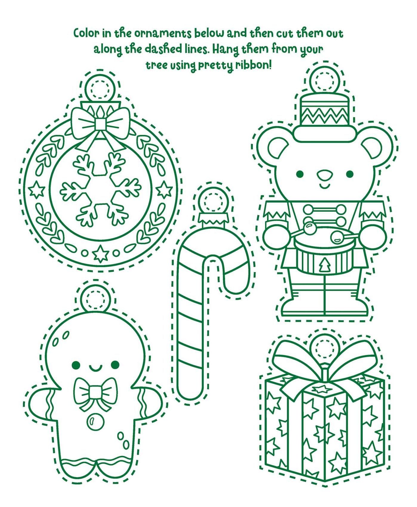 ColorWorld: Christmas: Plus 35+ Glitter Stickers and Over 30 Pages to Color!
