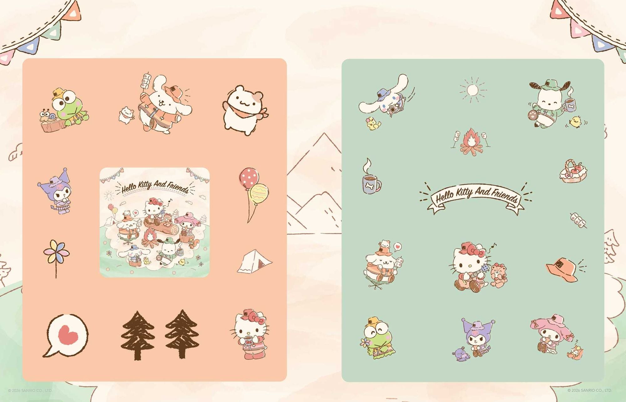 Hello Kitty and Friends Stickers: With over 500 Stickers