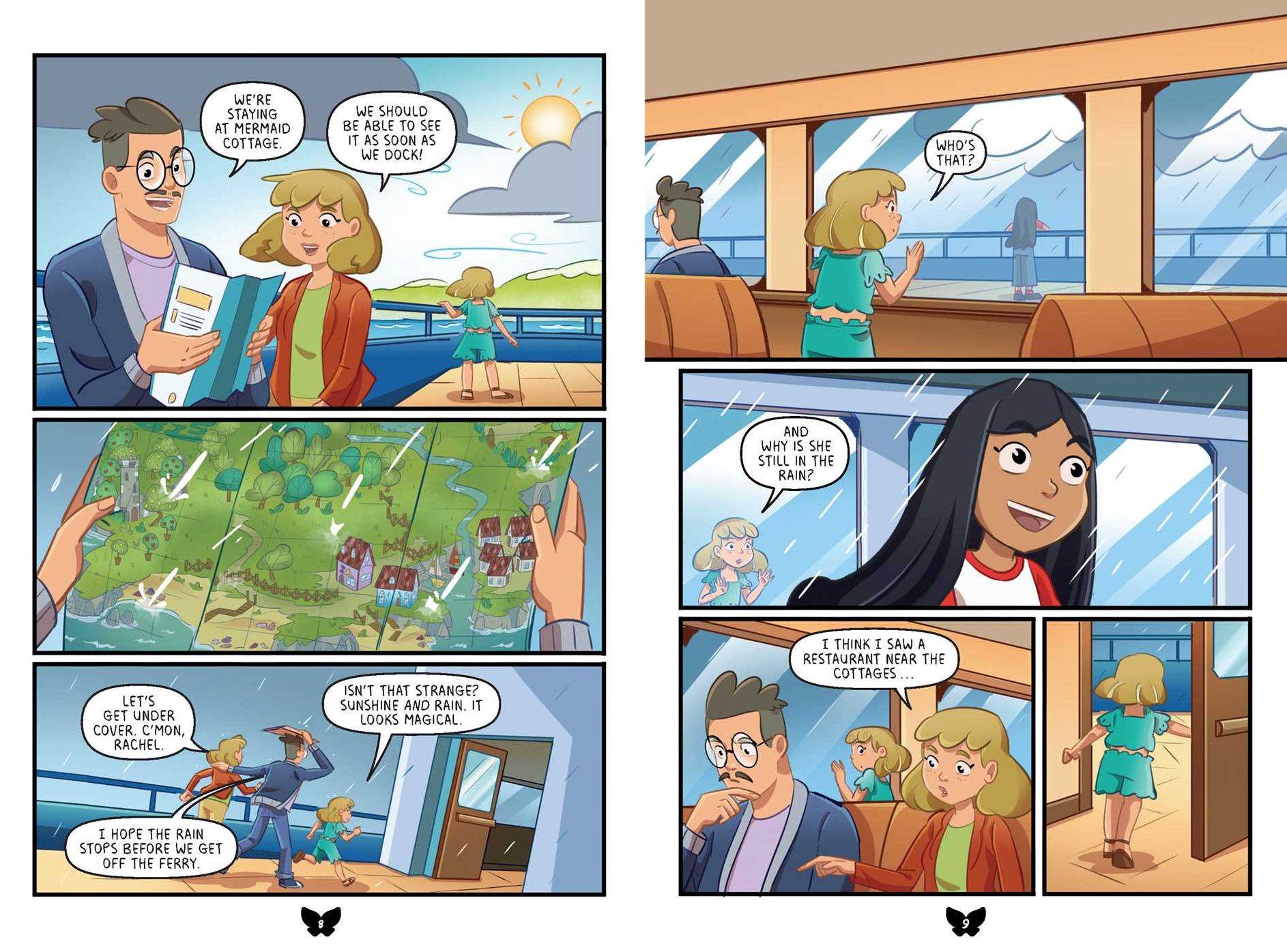 Rainbow Magic Rainbow Fairies #1: Ruby the Red Fairy Graphic Novel