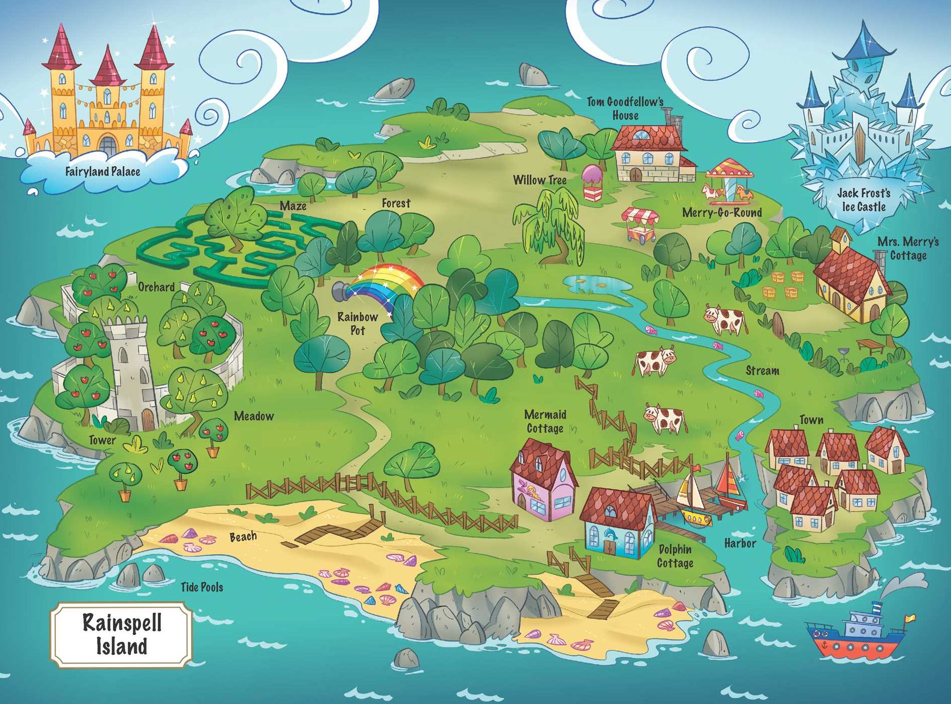 Rainbow Magic Rainbow Fairies #1: Ruby the Red Fairy Graphic Novel
