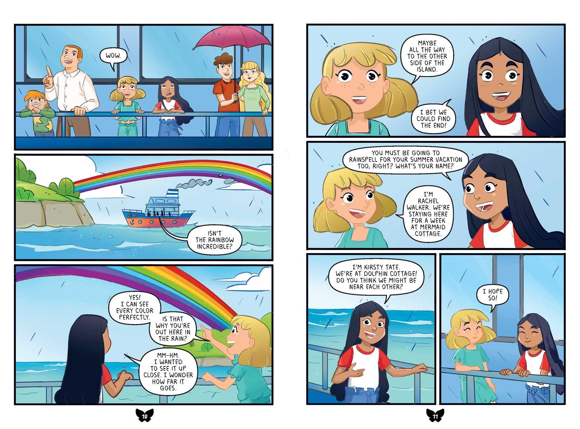 Rainbow Magic Rainbow Fairies #1: Ruby the Red Fairy Graphic Novel