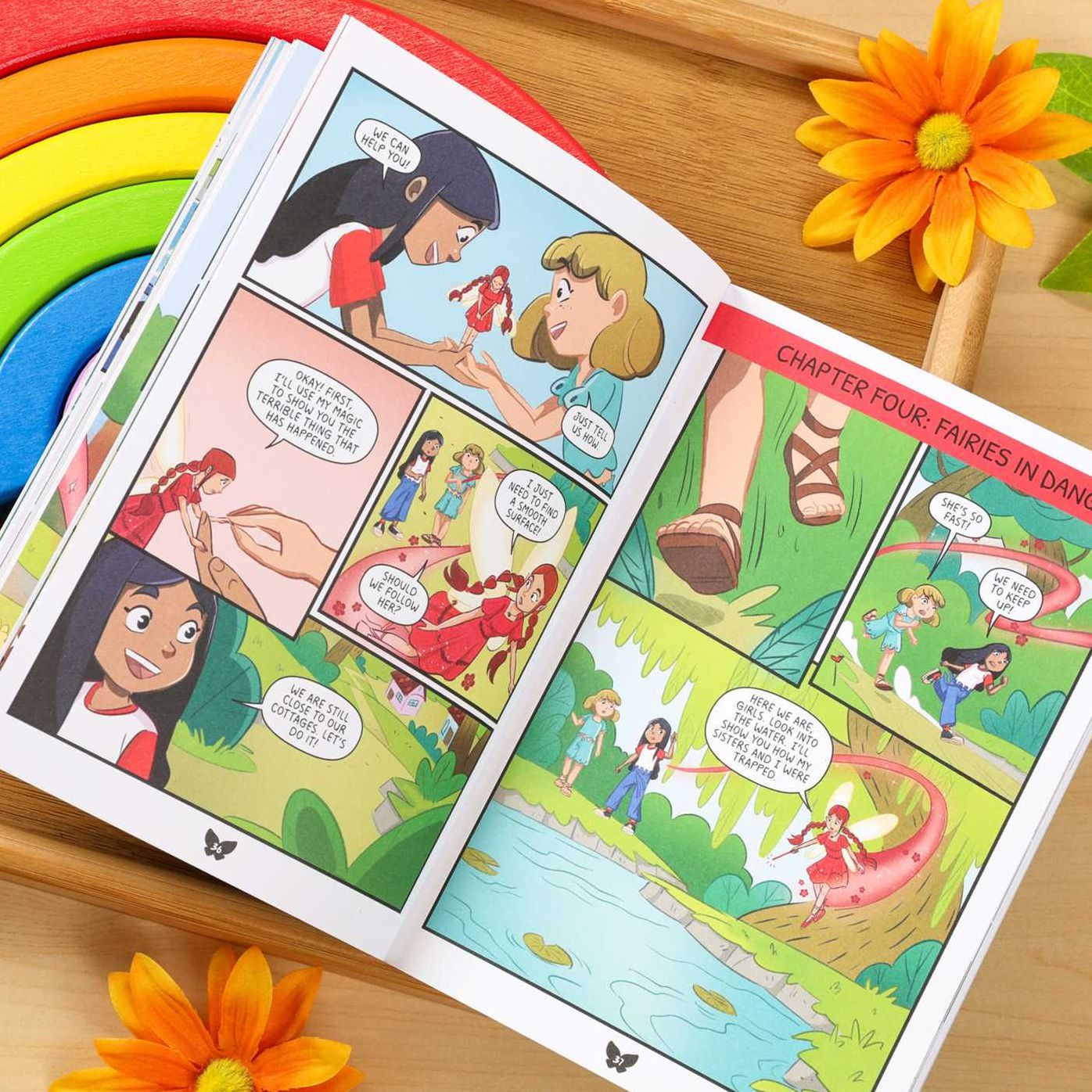 Rainbow Magic Rainbow Fairies #1: Ruby the Red Fairy Graphic Novel