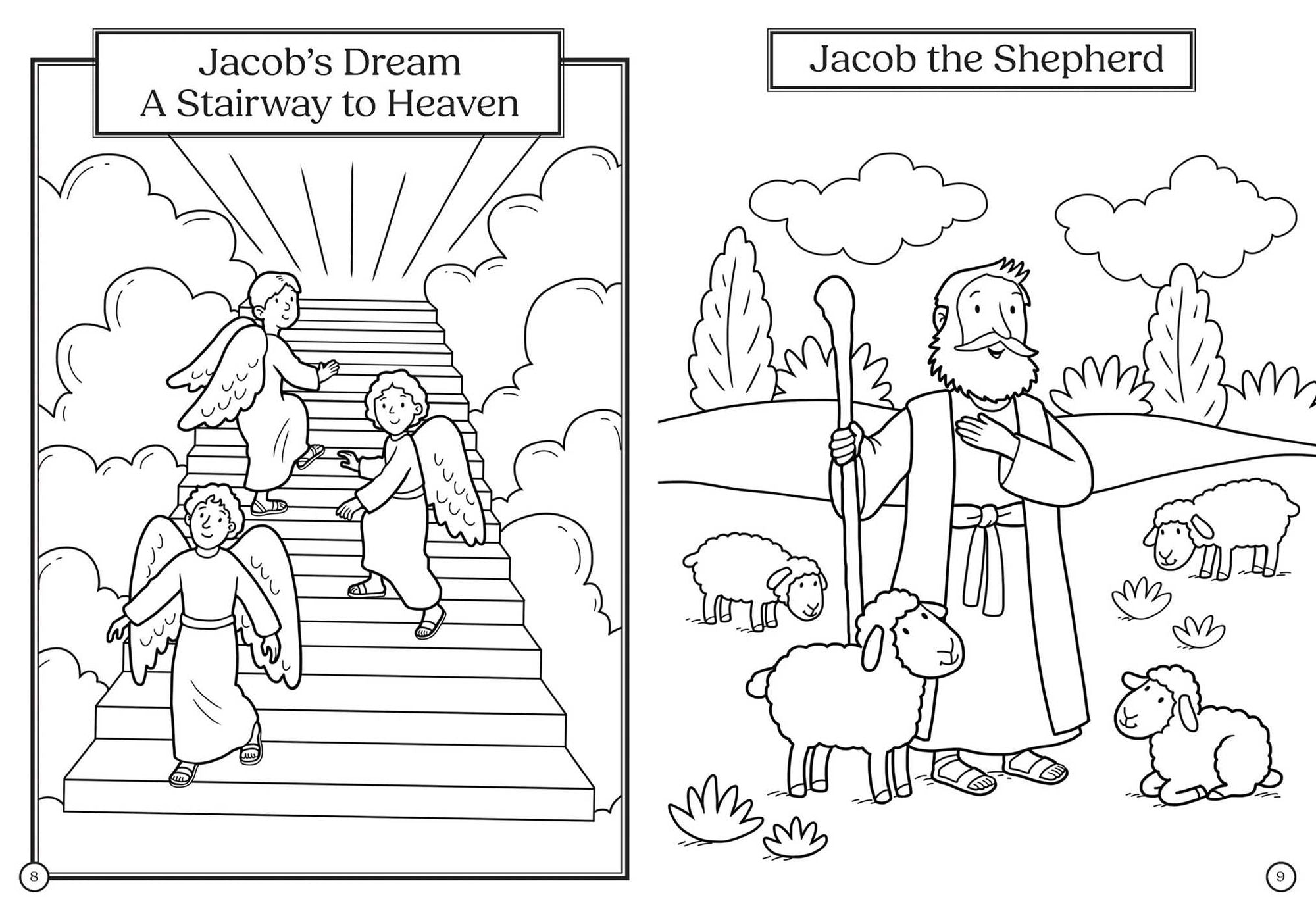 My First Bible Stories Coloring & Activity Book with 4 Crayons and 50+ Stickers