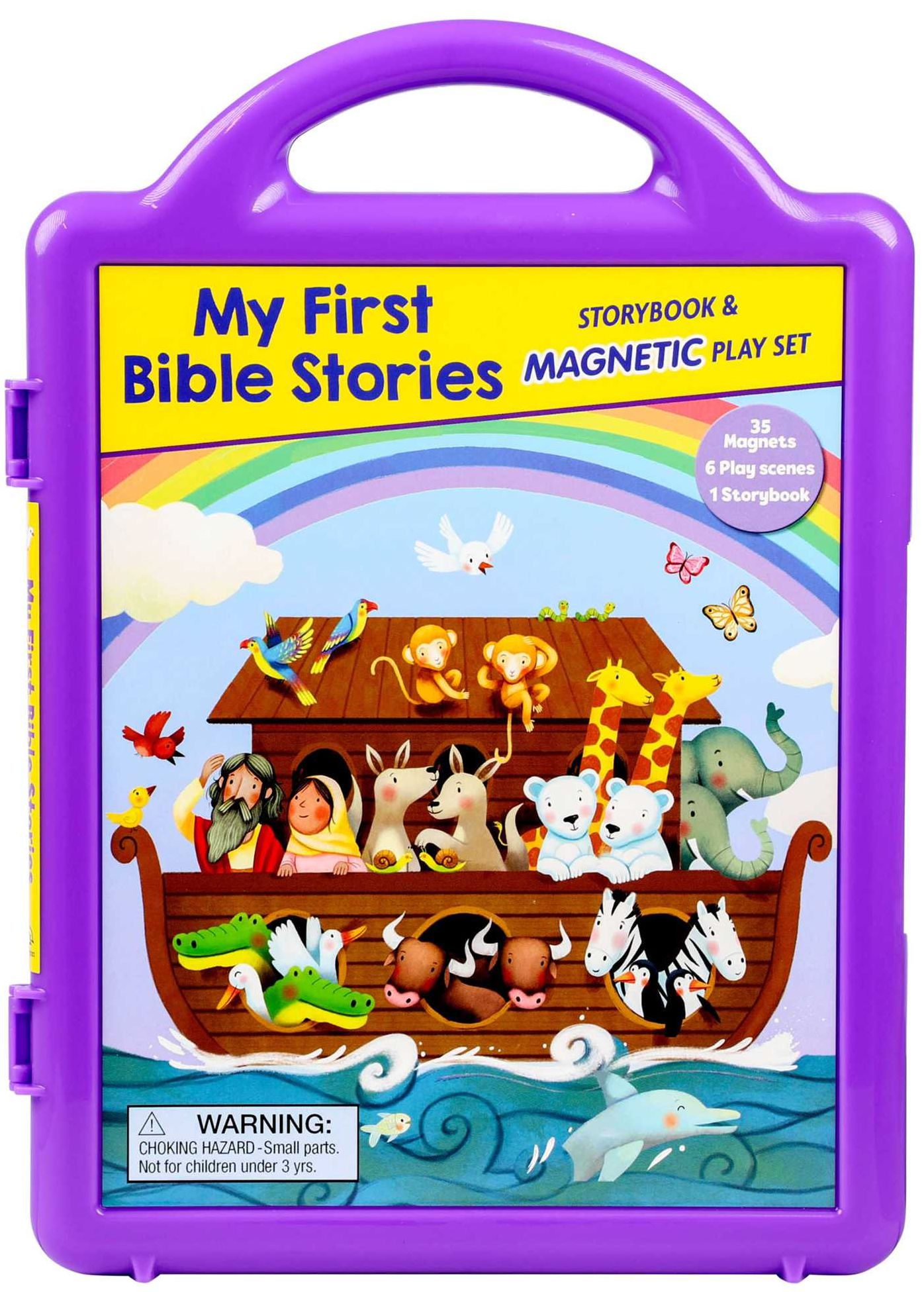 My First Bible Stories: Storybook & Magnetic Play Set