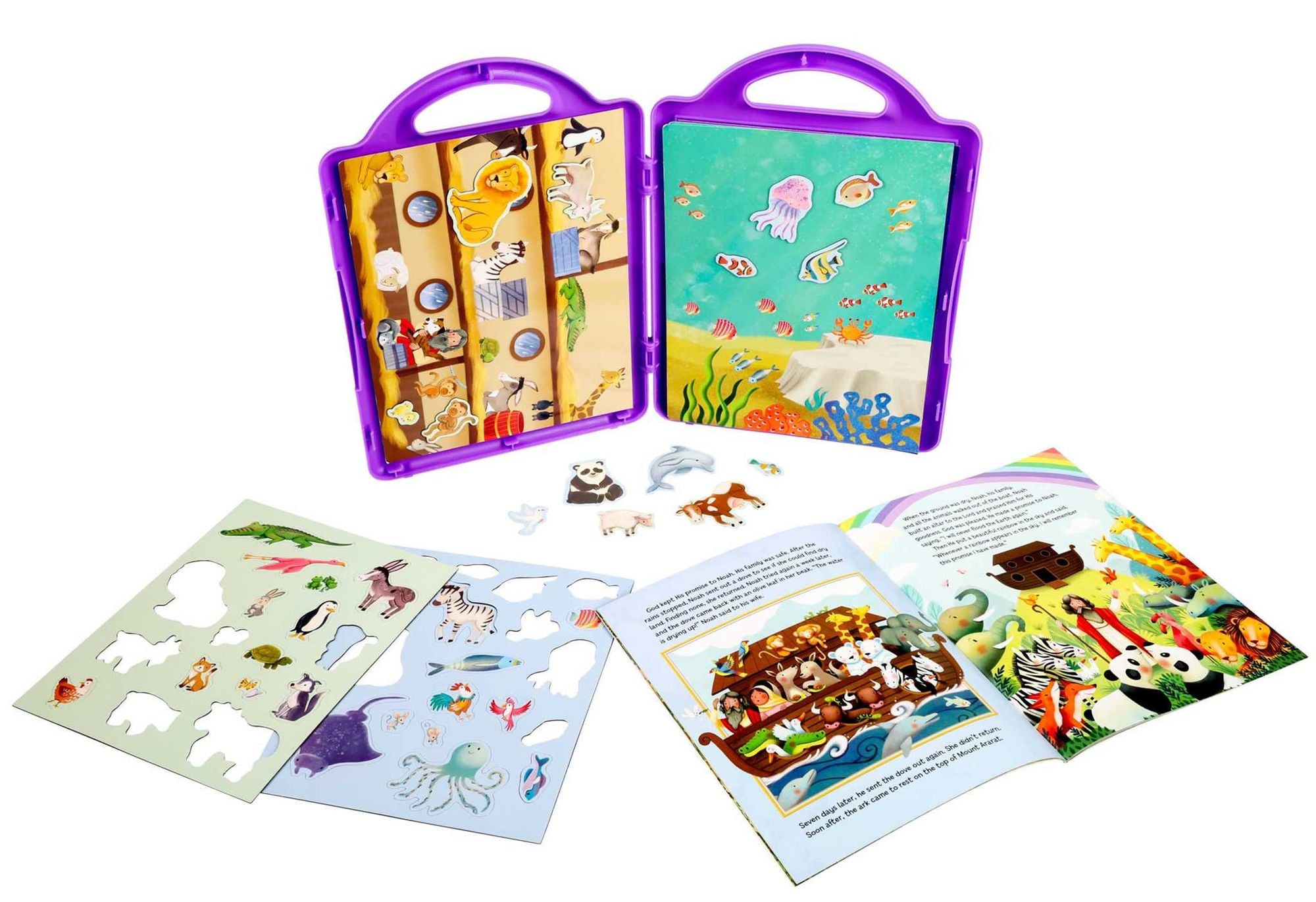 My First Bible Stories: Storybook & Magnetic Play Set