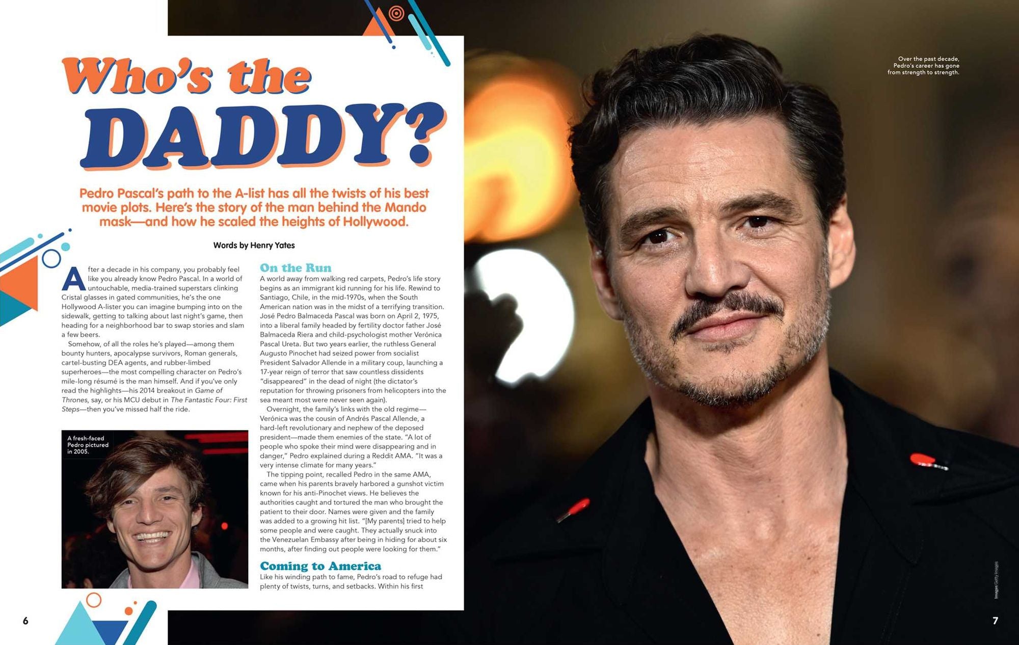 Pedro Pascal Coloring & Activity Book