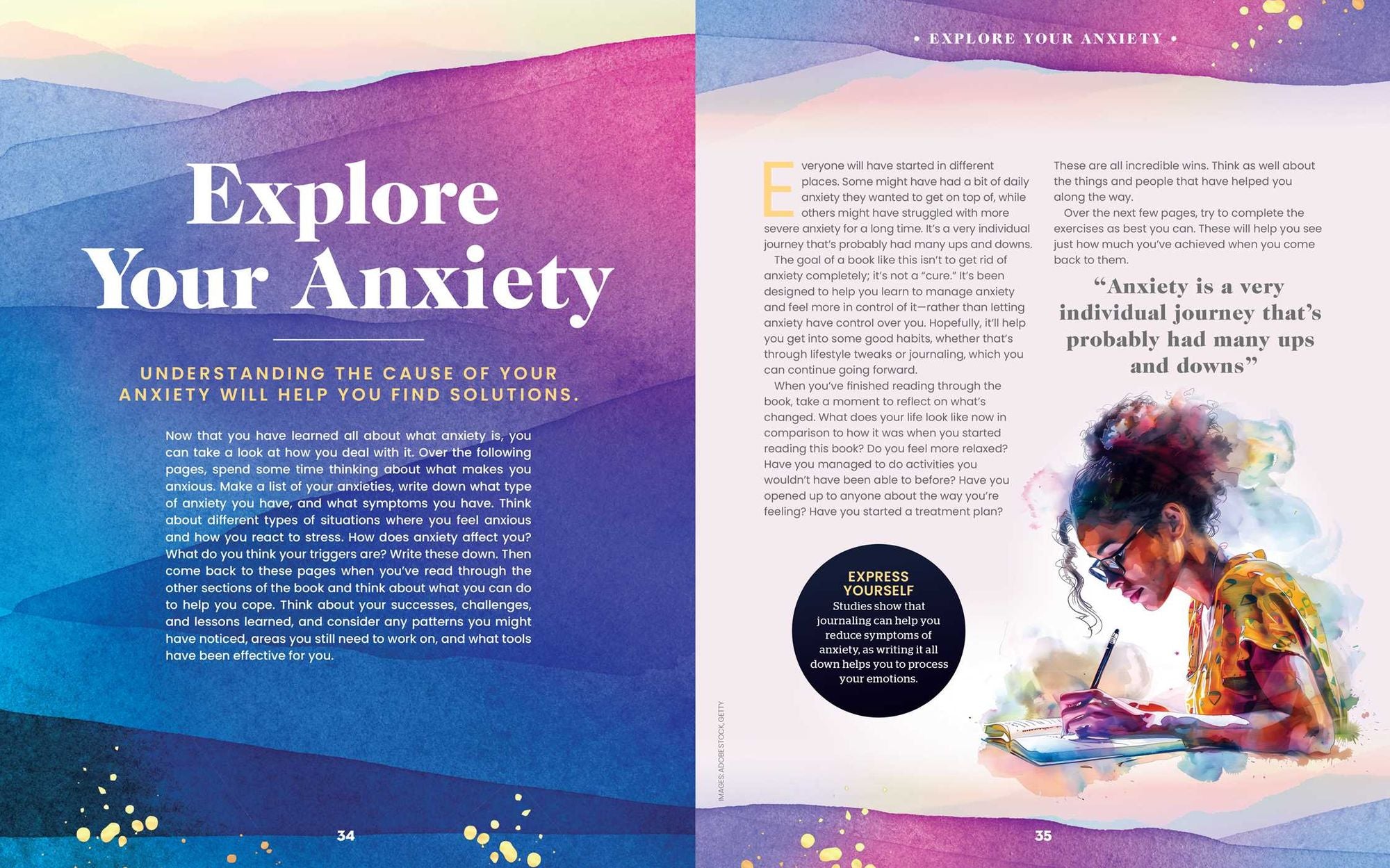 Find Your Calm Anxiety Workbook