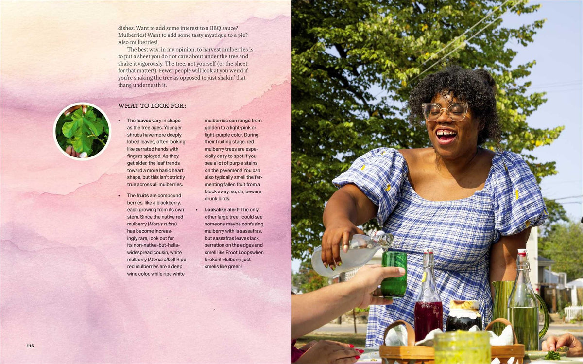 Happy Snacking, Don't Die!: Foraging and Vegan Recipes with Black Forager (A Cookbook)