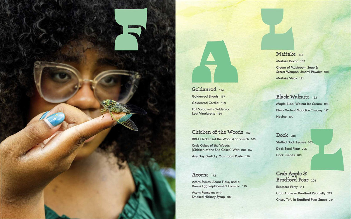 Happy Snacking, Don't Die!: Foraging and Vegan Recipes with Black Forager (A Cookbook)