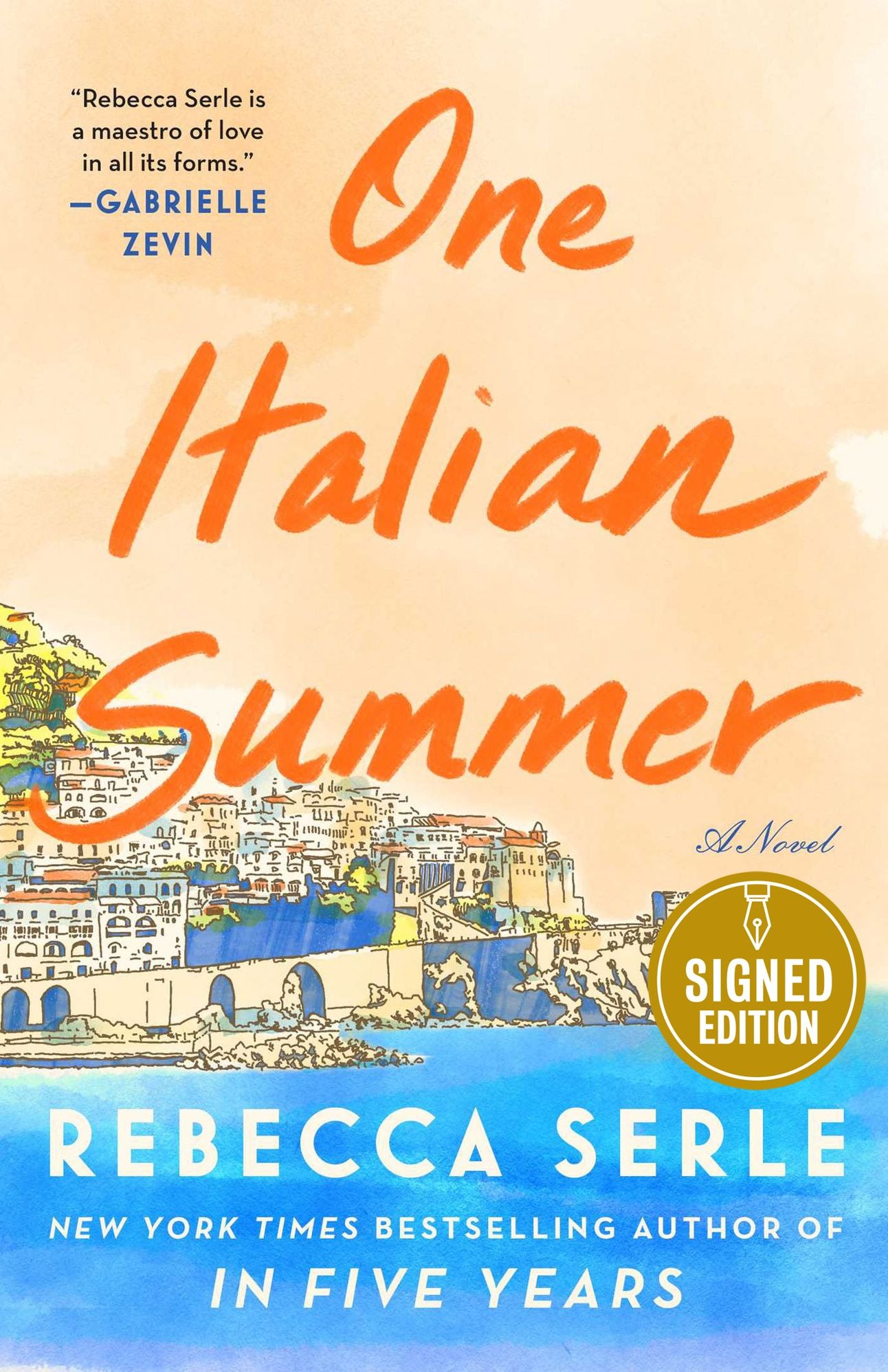 One Italian Summer (Signed Book)