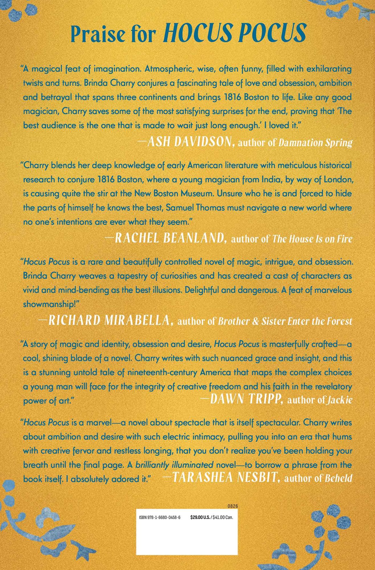 Hocus Pocus: A Novel