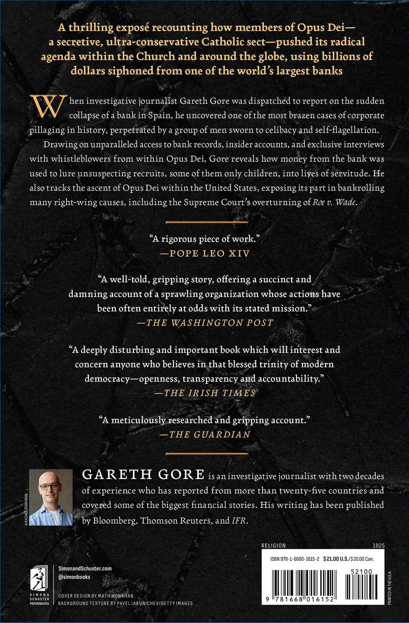 Opus: The Cult of Dark Money, Human Trafficking, and Right-Wing Conspiracy inside the Catholic Church