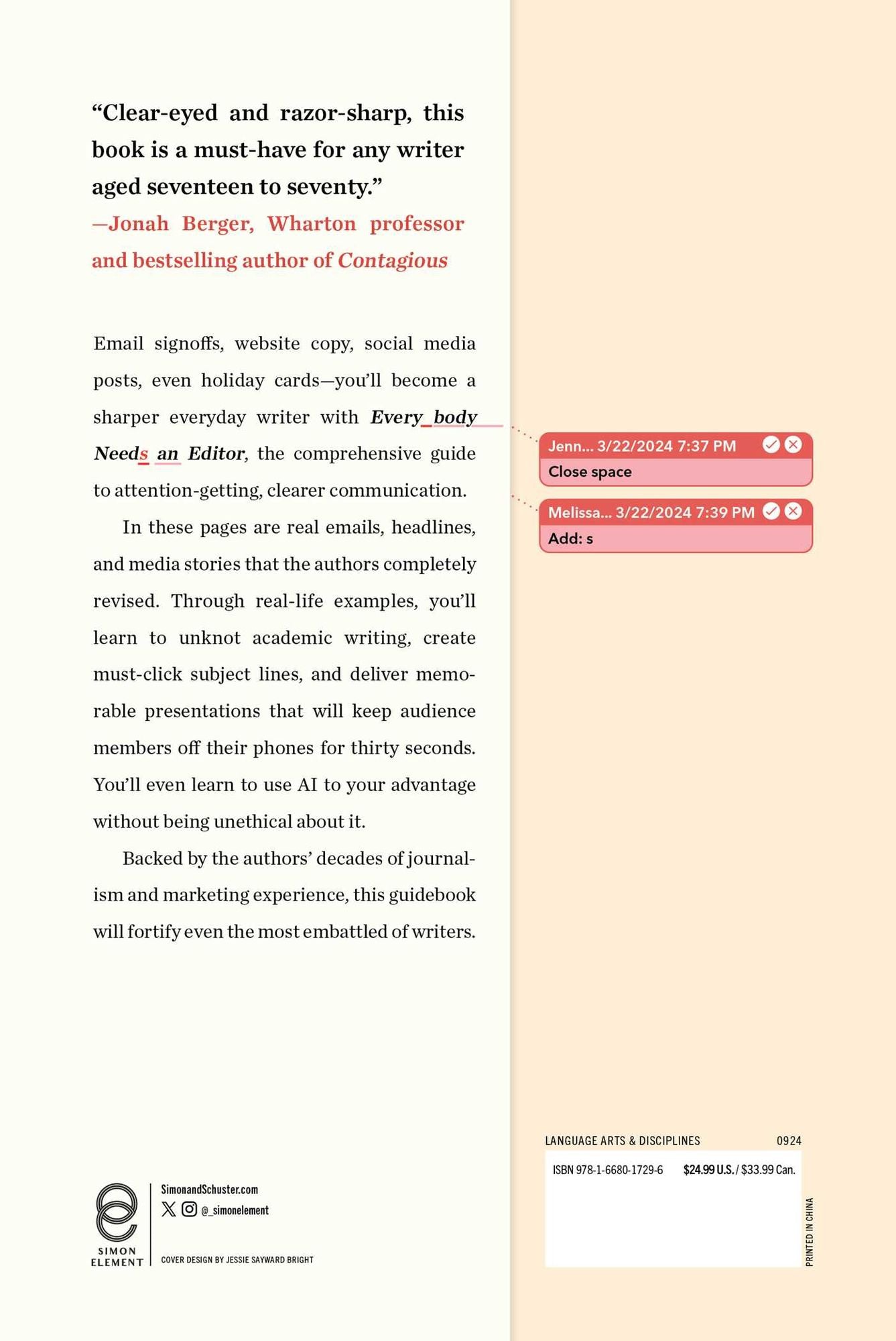 Everybody Needs an Editor: The Essential Guide to Clear and Effective Writing