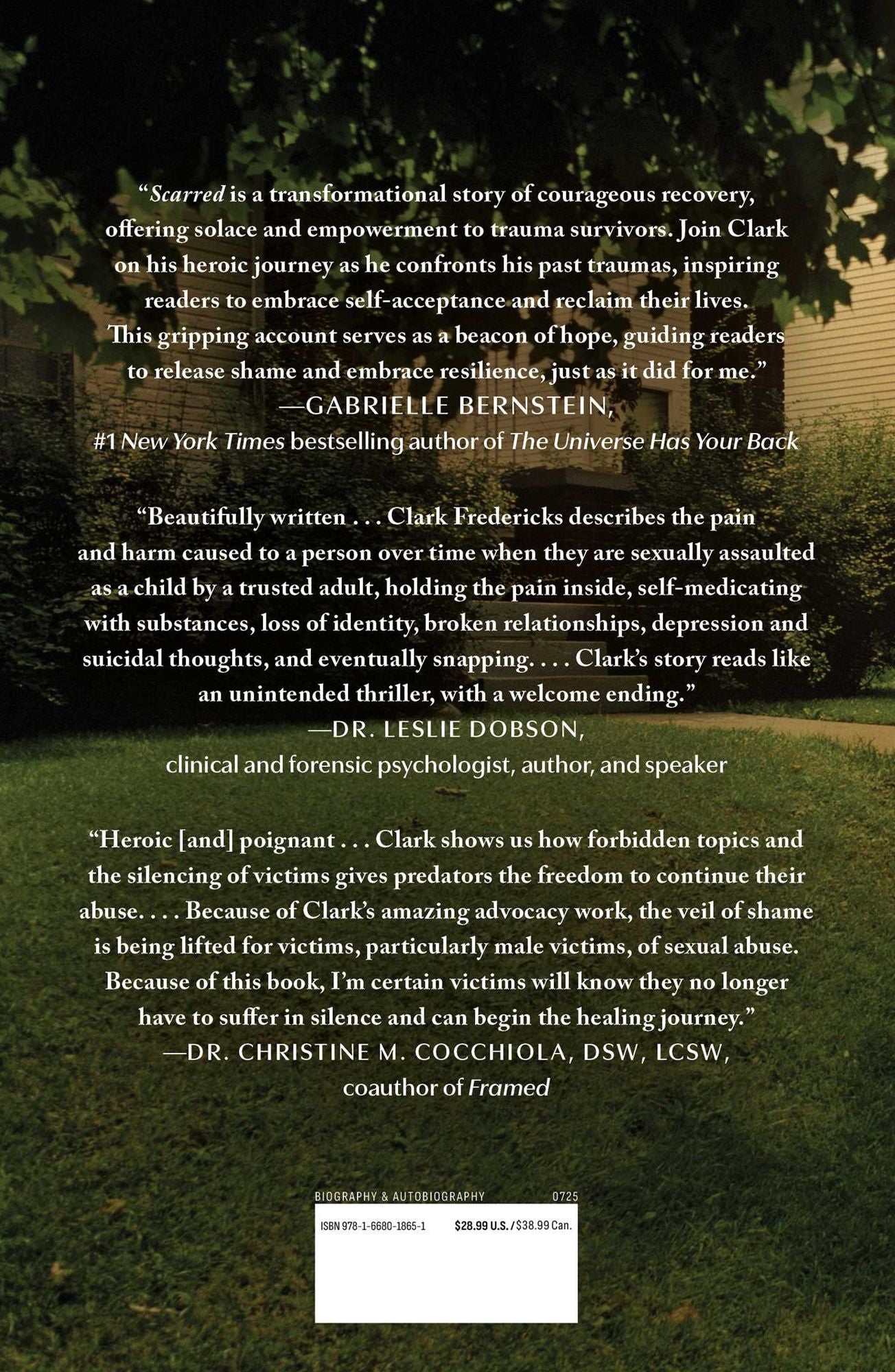 Scarred: A Memoir of a Childhood Stolen and a Life Reclaimed