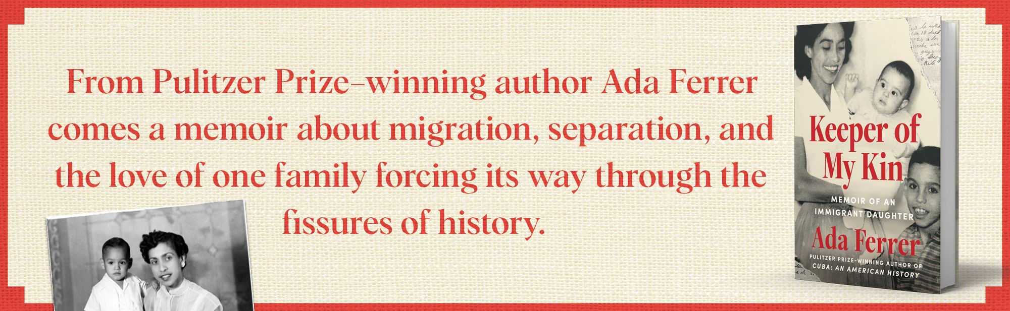 Keeper of My Kin: Memoir of an Immigrant Daughter