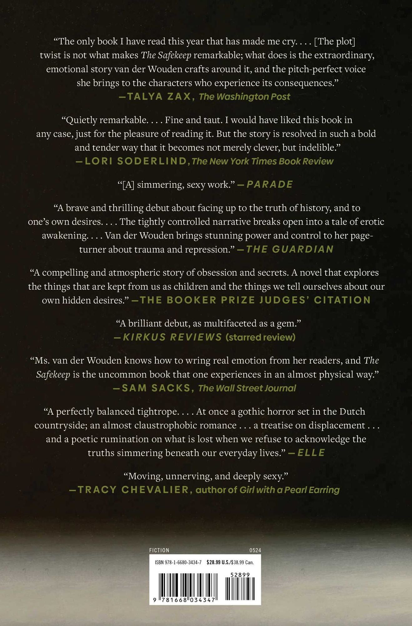 The Safekeep (Women's Prize for Fiction Winner)