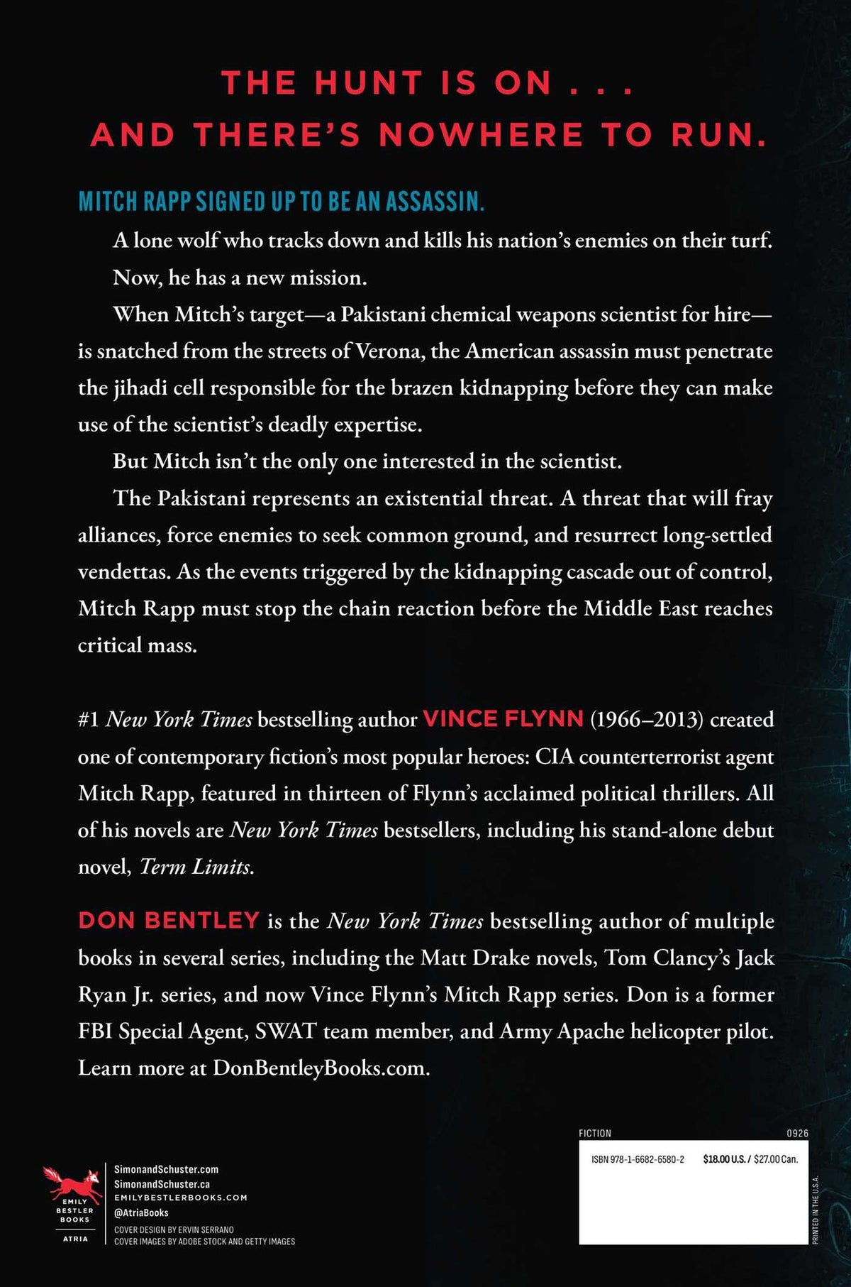 Double Tap: A Mitch Rapp Novel by Don Bentley