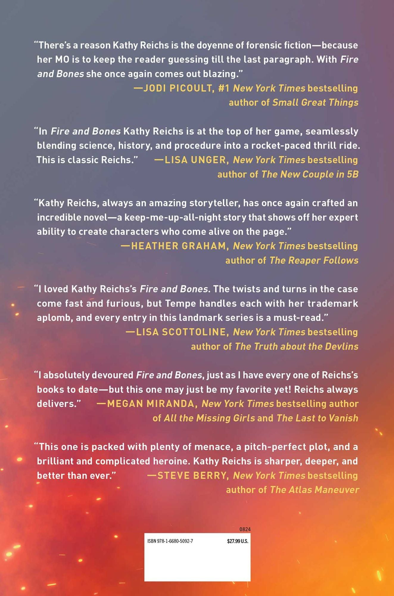 Fire and Bones (Temperance Brennan Series #23)